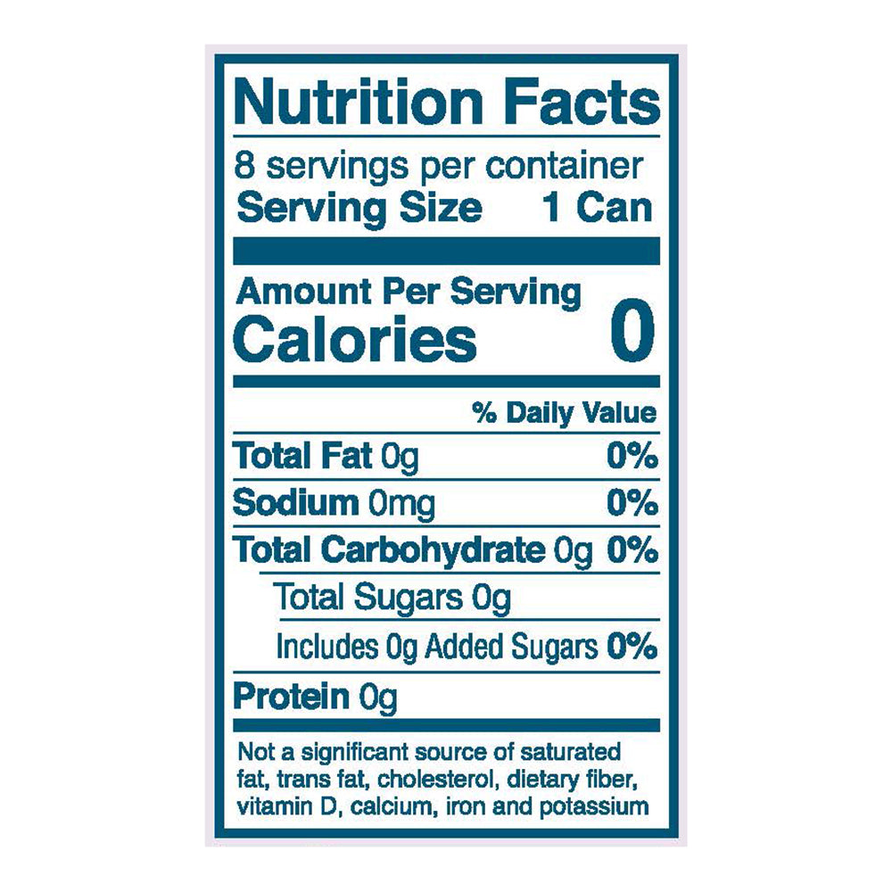 Waterloo Black Cherry Sparkling Water 8 - 12 fl oz Cans