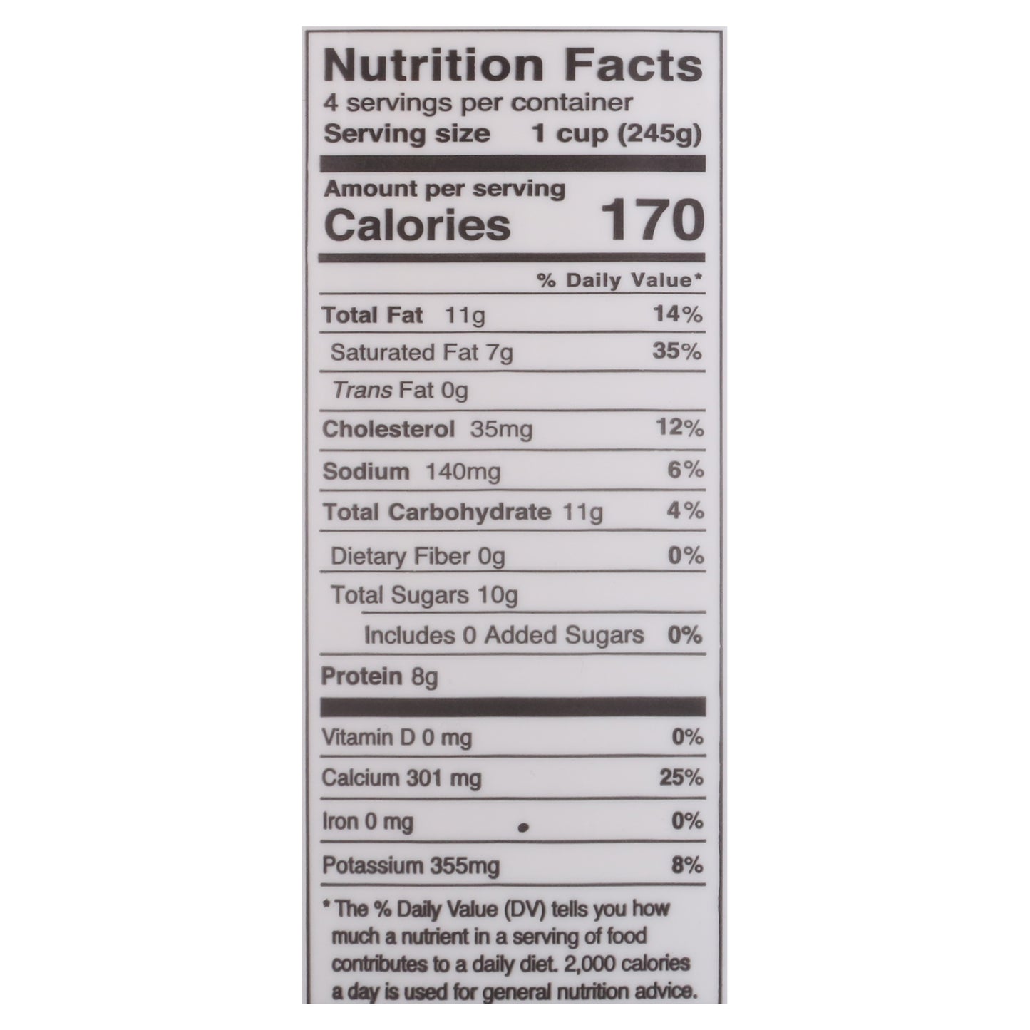 Seven Stars Farm Organic Original Plain Yogurt 32 oz