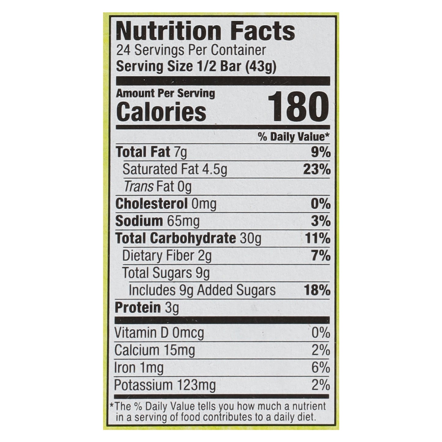 Bobo's Peanut Butter Chocolate Chip Oat Bar 3 oz