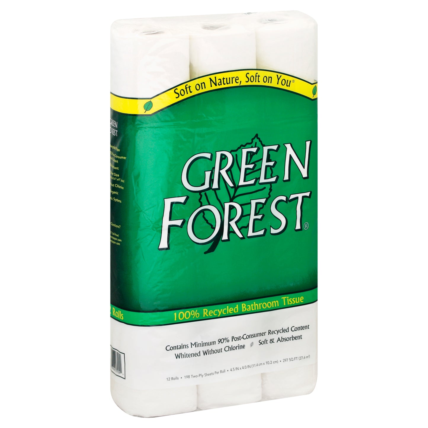 Green Forest Bathroom Tissue 12 ea