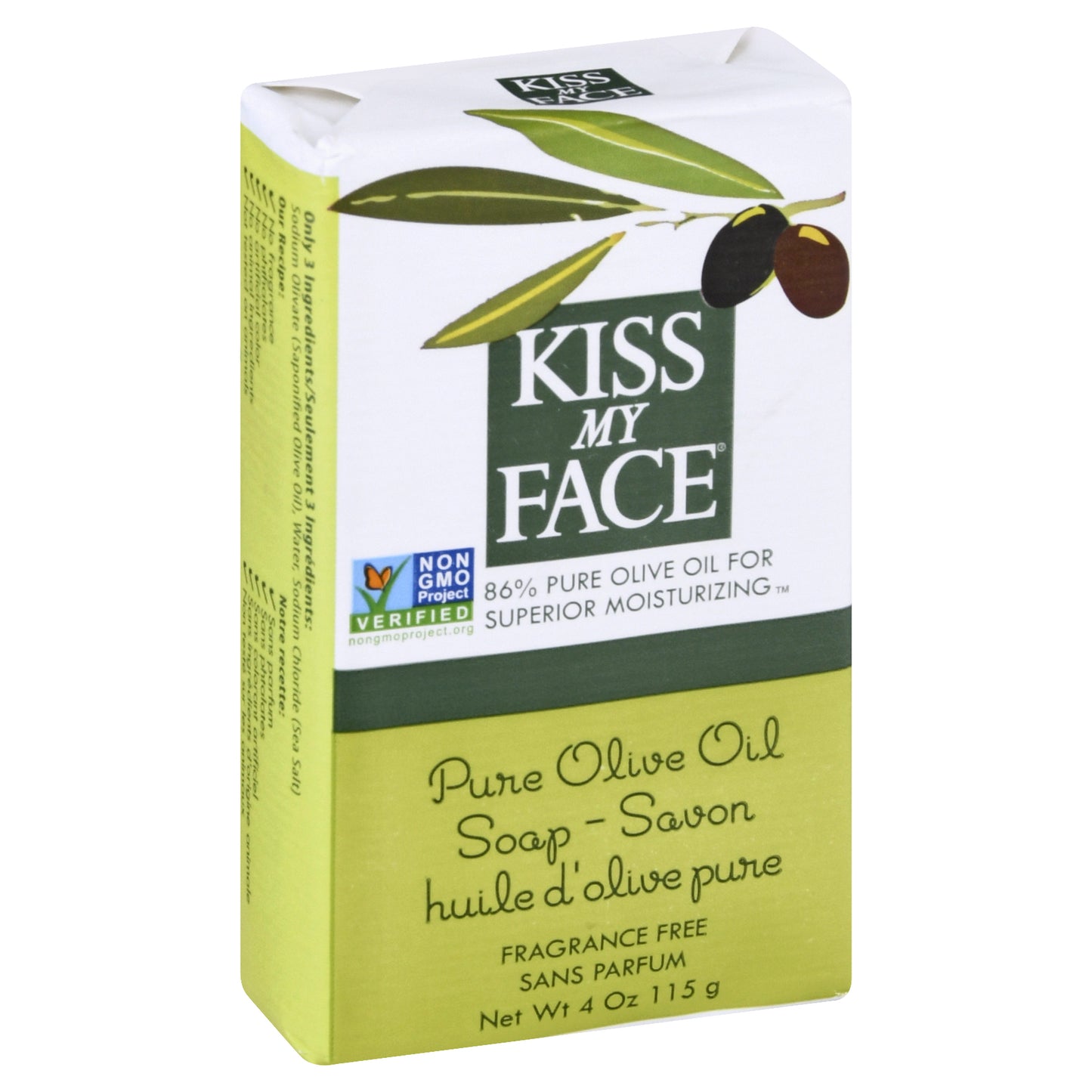 Kiss My Face Pure Olive Oil Soap 4 oz