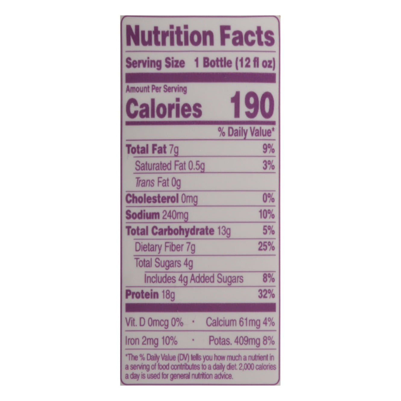 Koia Protein Plant-Based Cold Brew Coffee Shake 12 fl oz