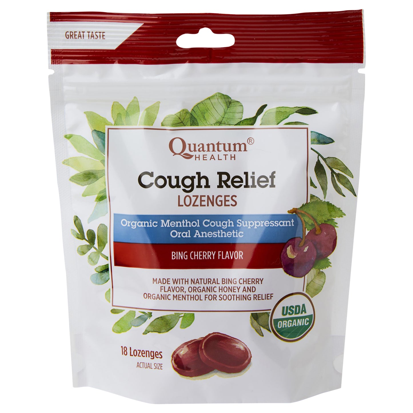 Quantum Cough Relief 18 ea