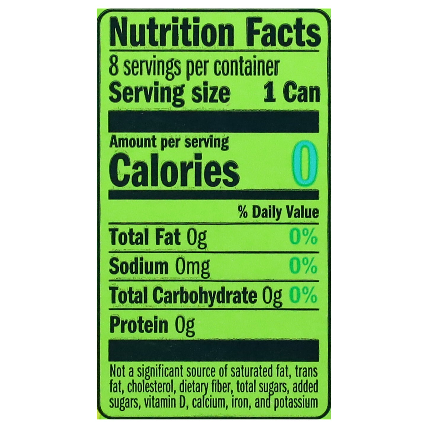 LaCroix Lime Sparkling Water 8 - 12 fl oz Cans