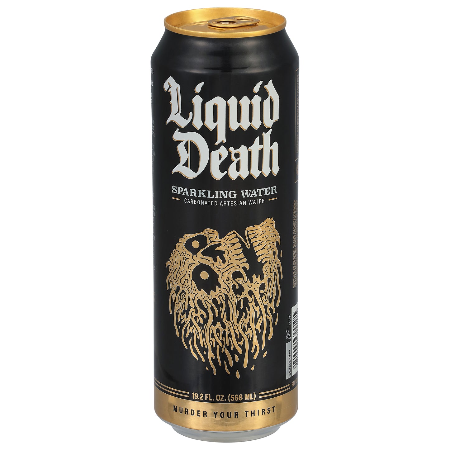 Liquid Death Sparkling Water, 19.2 oz King Size Can