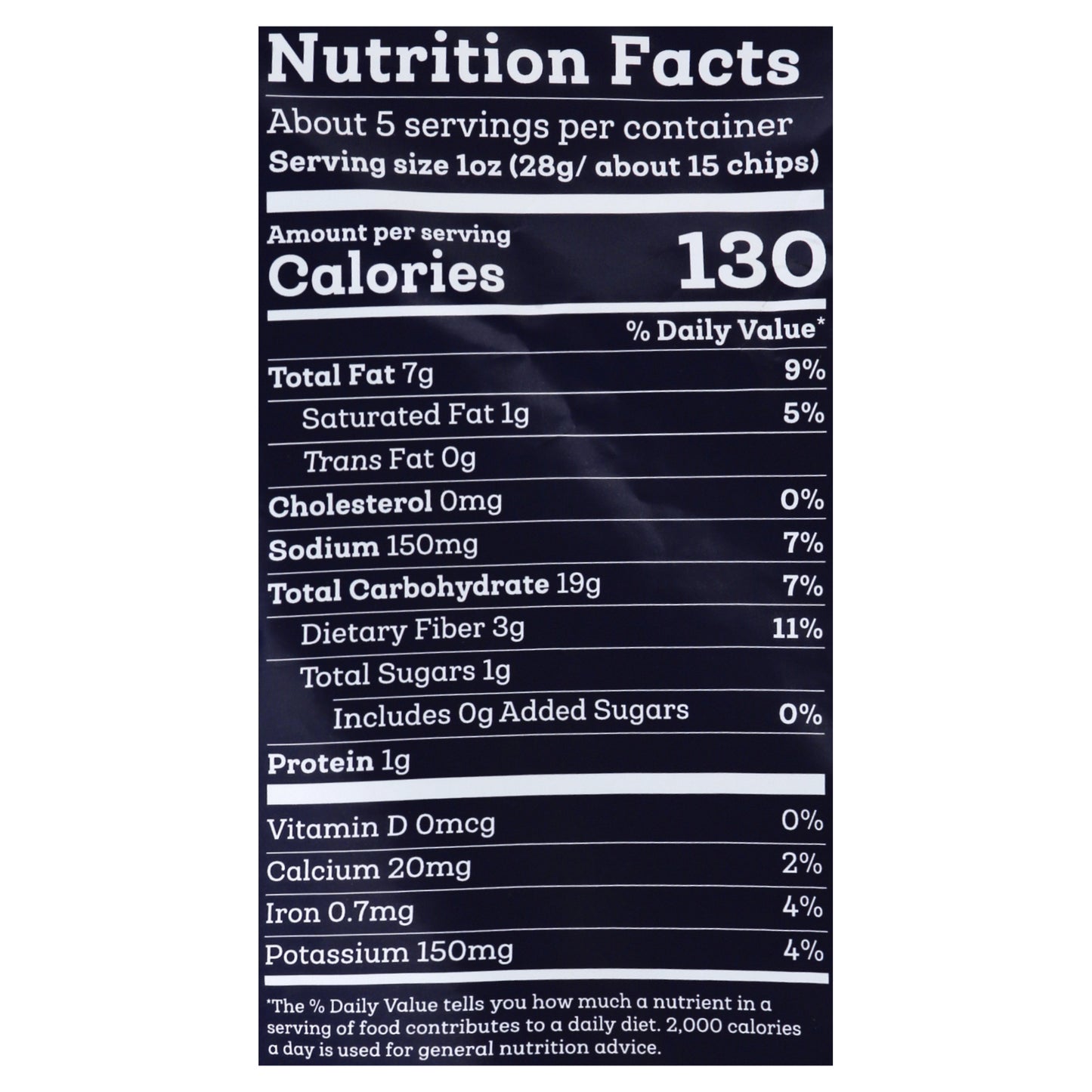 Siete Grain Free Sea Salt Tortilla Chips 5 oz