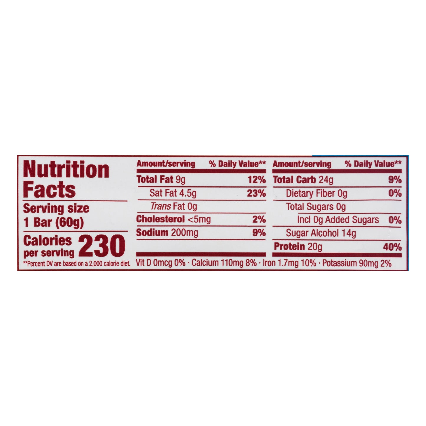 Think! Cookies & Creme High Protein Bar 2.1 oz