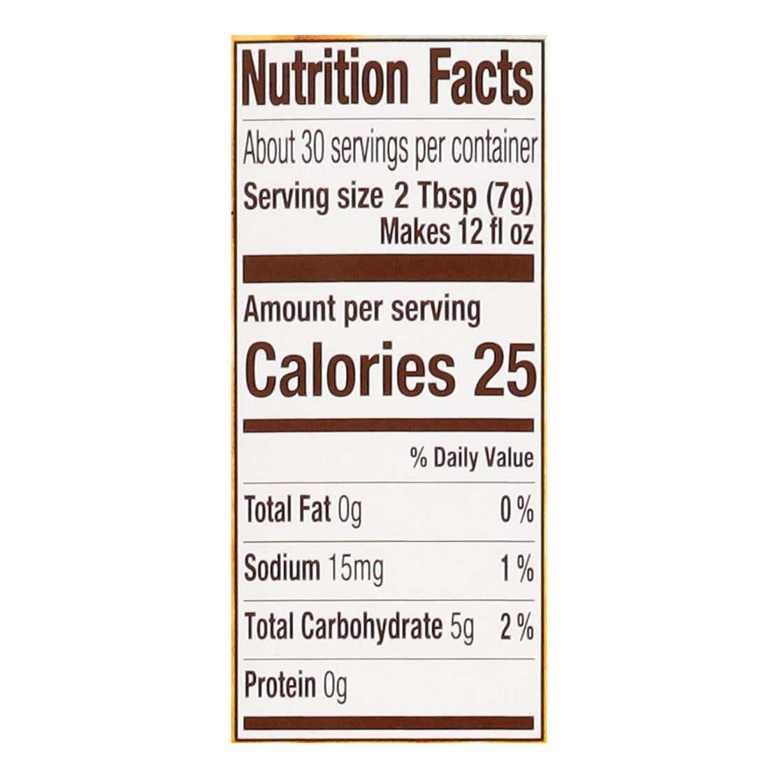 Pero Original Instant Natural Beverage 7 oz