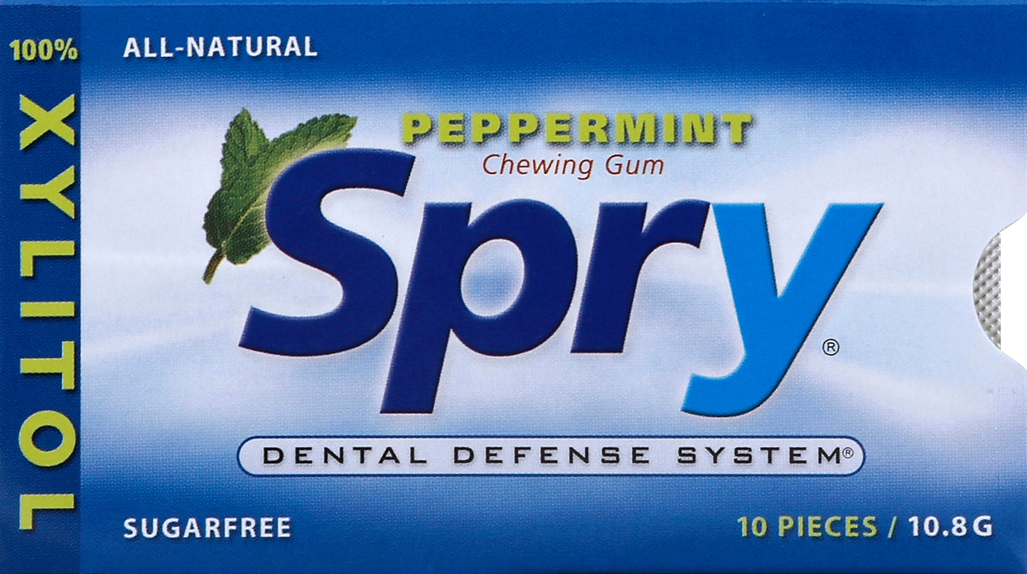Spry Chewing Gum 10 ea