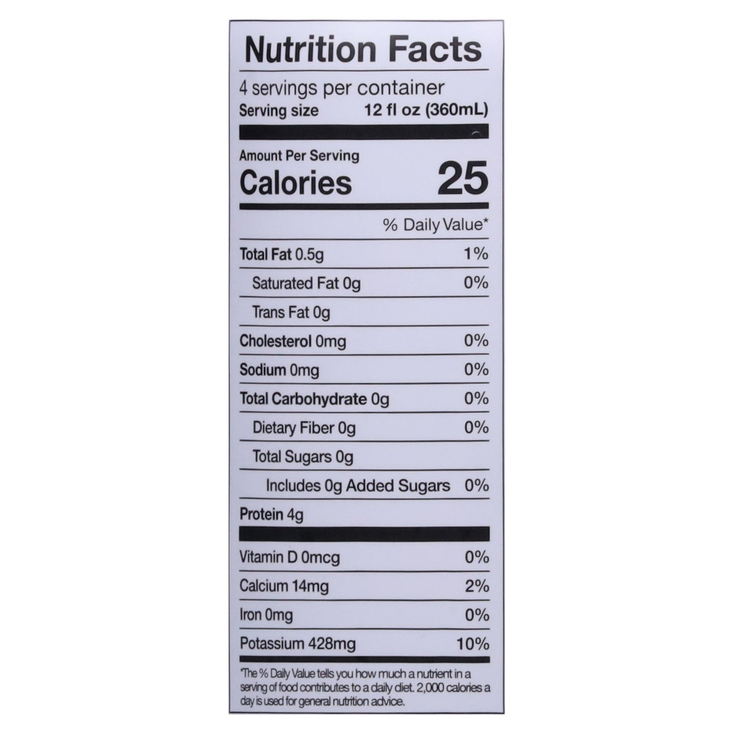 Bizzy Organic Italian Roast Unsweetened Cold Brew 48 fl oz