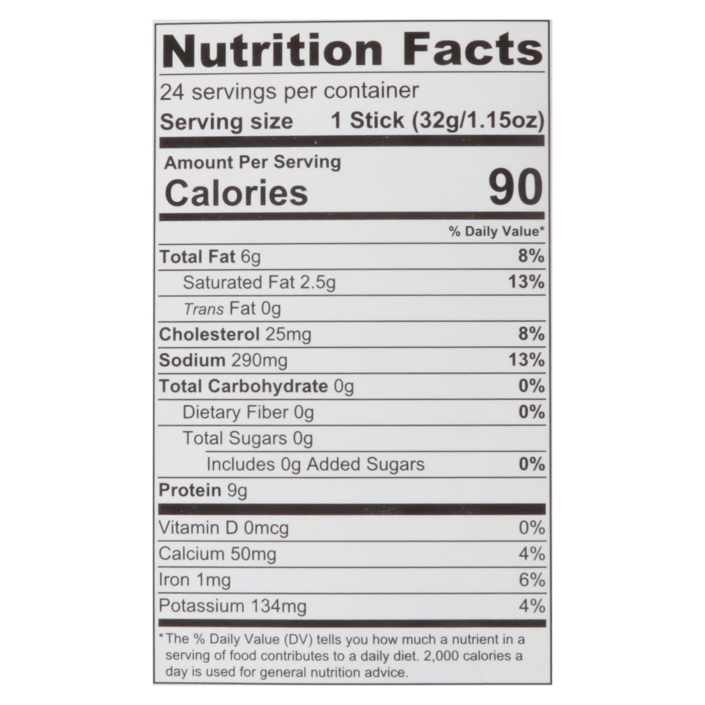 Chomps Zero Sugar Mild Original Meat Sticks 1.15 oz