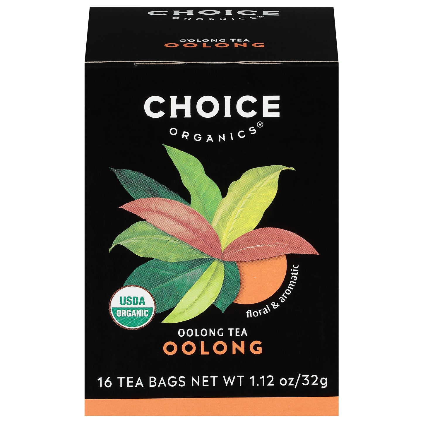 Choice Organics Tea Bags Oolong Oolong Tea 16 Tea Bags