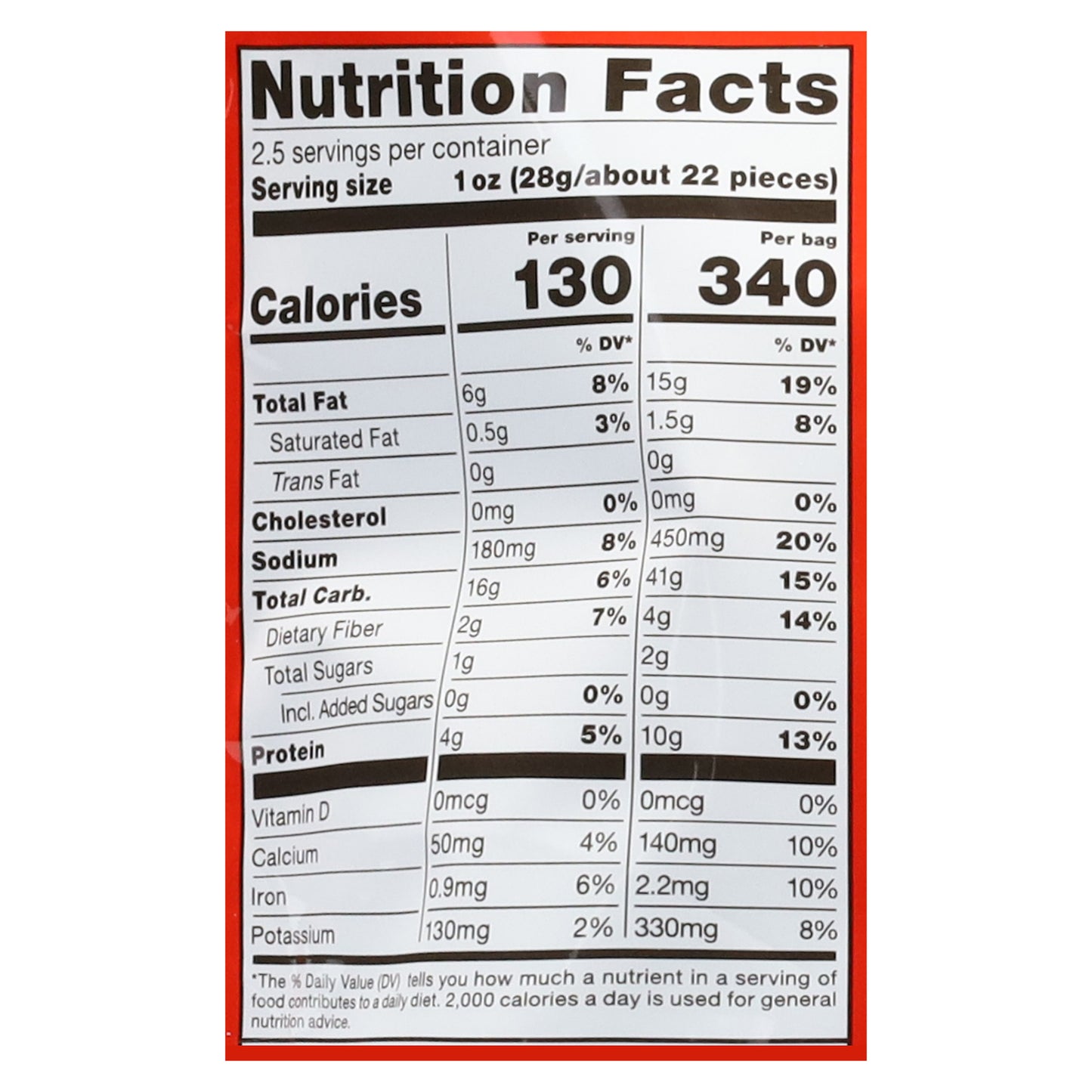 Harvest Snaps Crunchy Loops Sour Cream & Onion Baked Red Lentil Snacks 2.5 oz