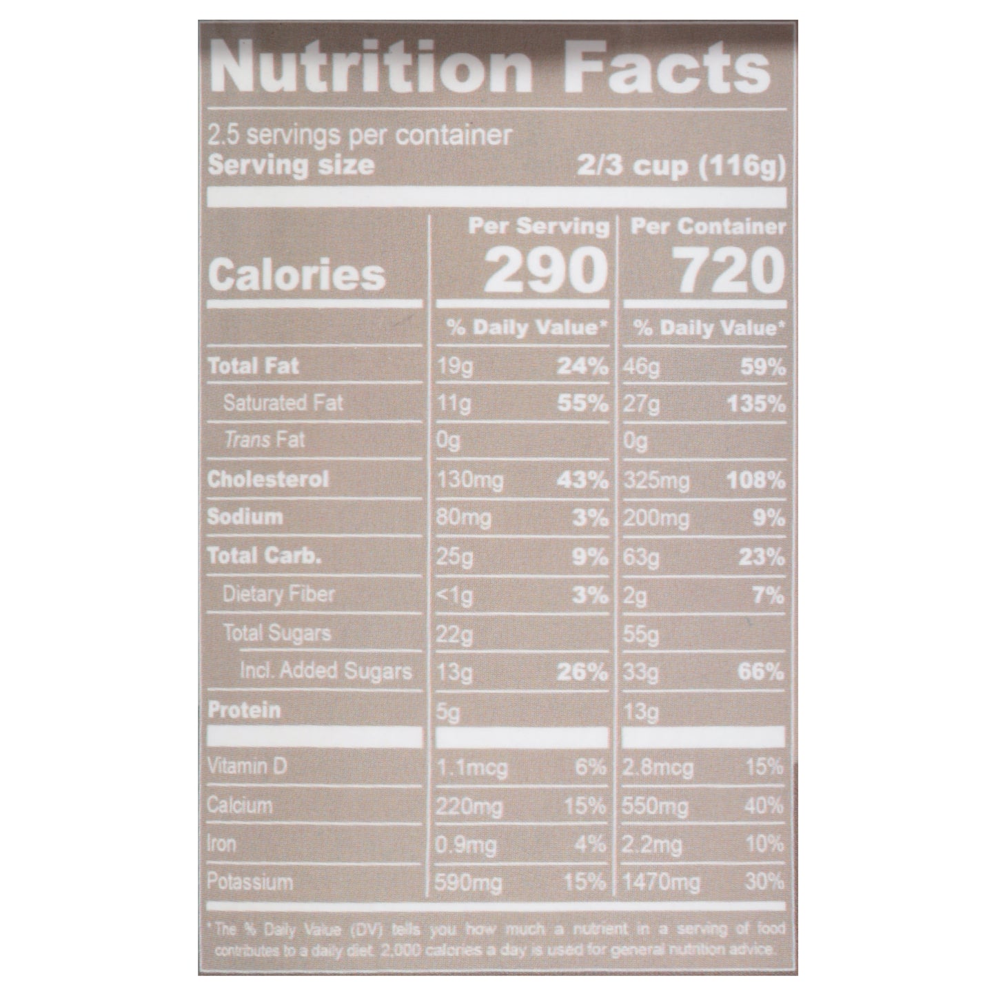 Ice Cream for Bears French Chocturnal Ice Cream 14 fl oz