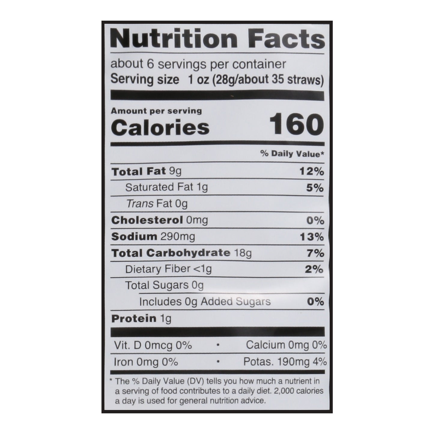 Good Health Avocado Oil Sea Salted Veggie Straws 6.25 oz