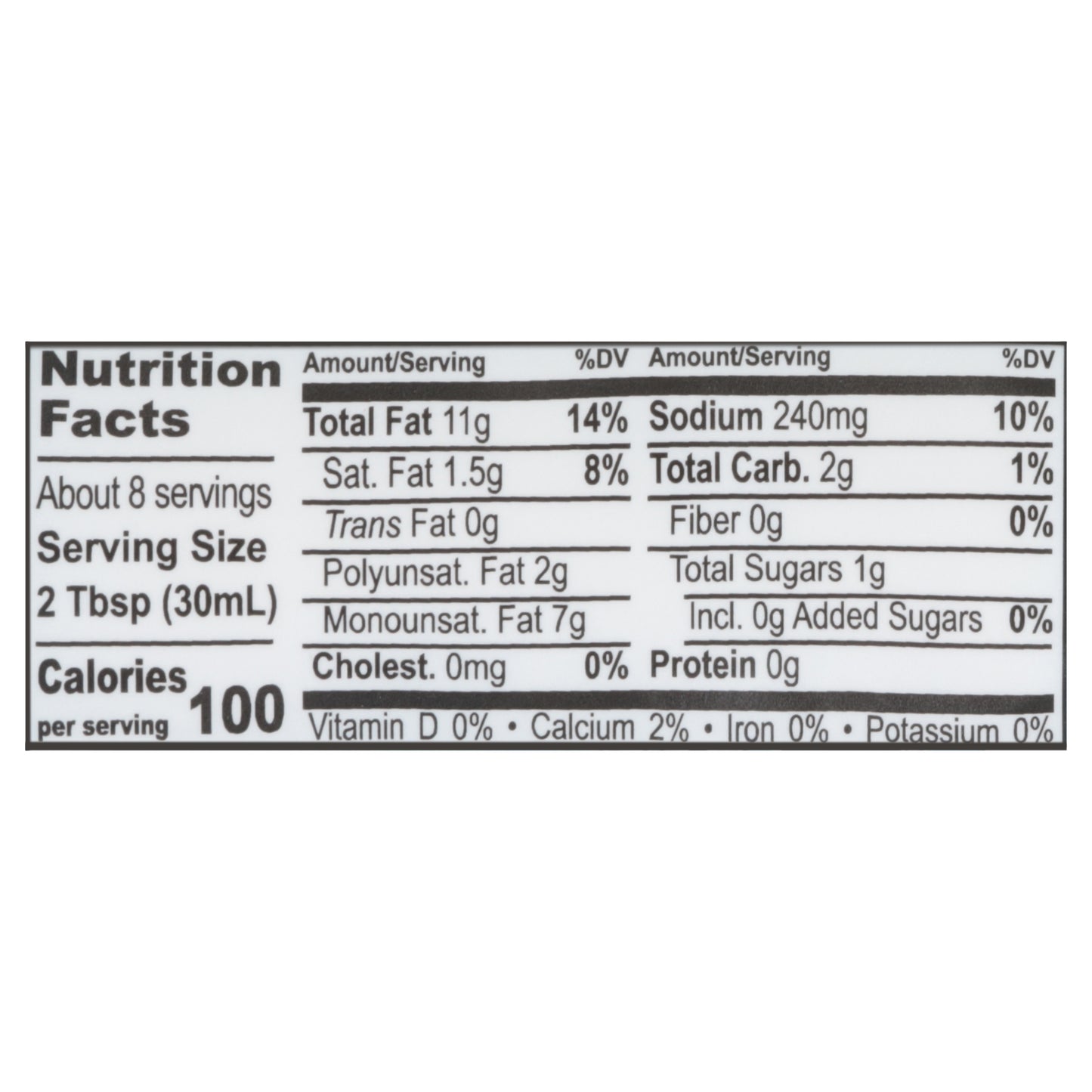 Chosen Foods Classic Ranch Dressing & Dip 8 fl oz