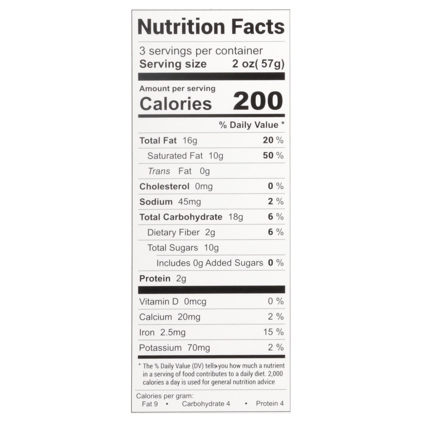 Raised Gluten Free Chocolate Silk Pie 6 oz