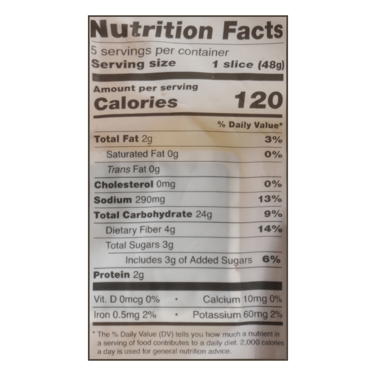 Schar Gluten-Free Deli Style Sourdough Bread 8.5 oz