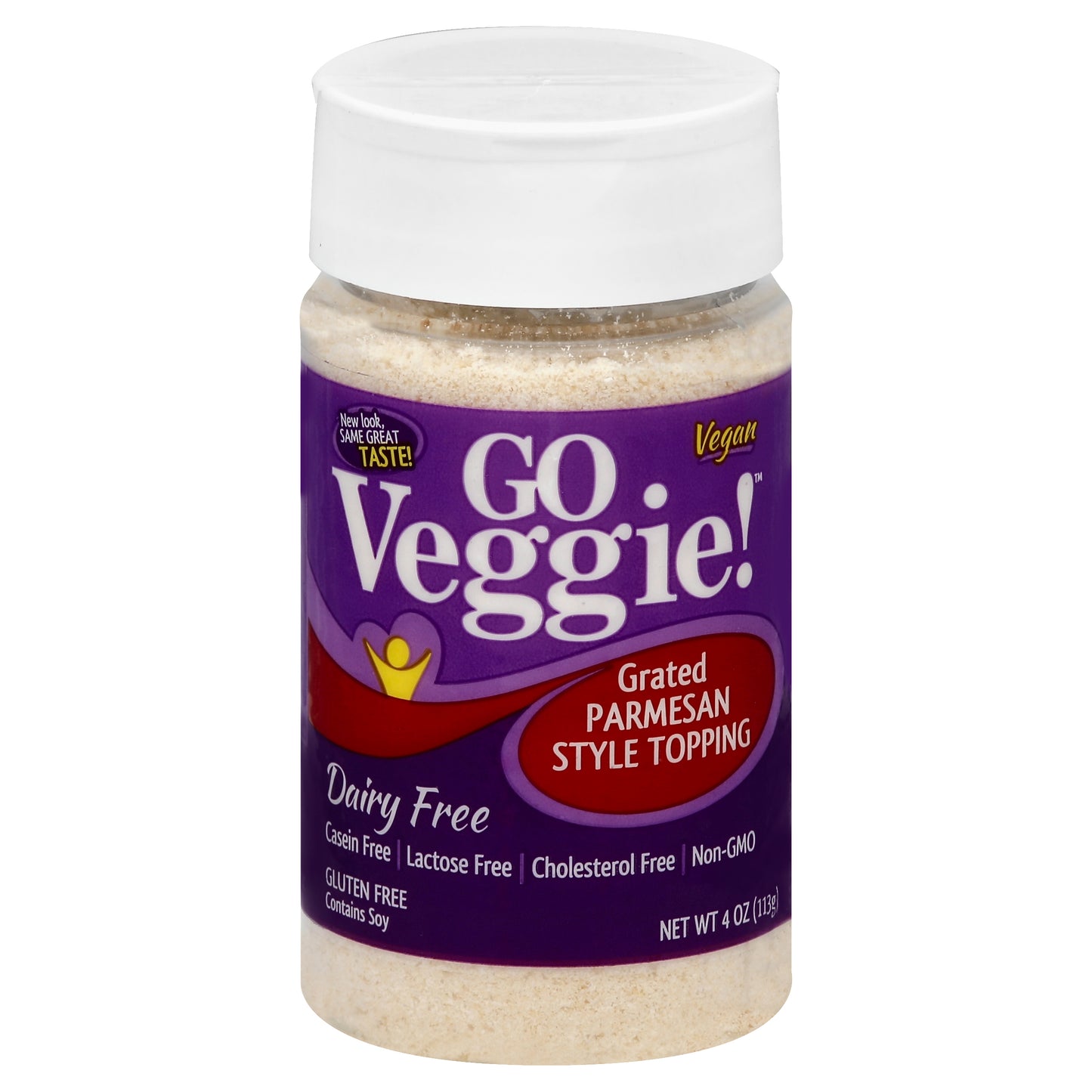 GO VEGGIE Grated Topping 4 oz