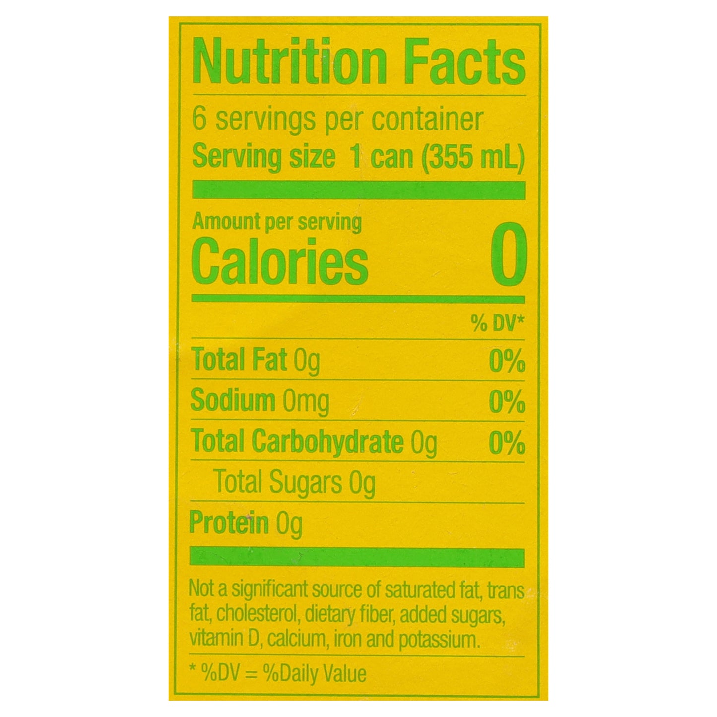 Zevia Zero Sugar Lemon Lime Twist Soda 6 - 12 fl oz Cans