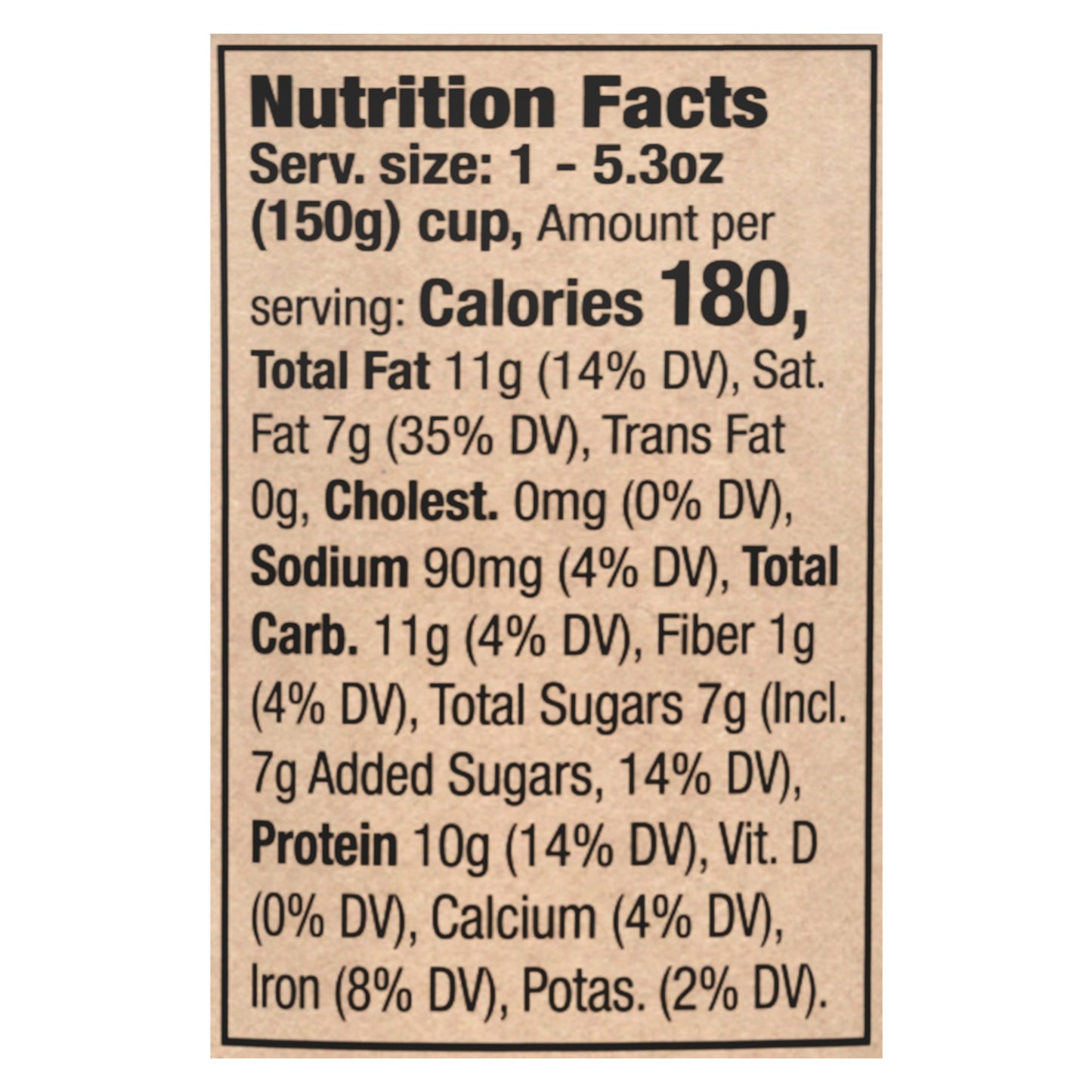 Vanilla Cinnamon (5.3oz) Plant Based Coconut Blend