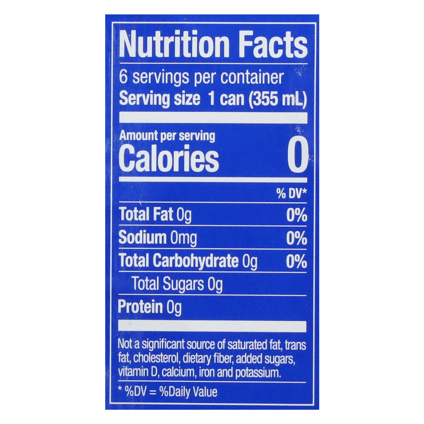 Zevia Zero Sugar Cola Soda 6 - 12 fl oz Cans