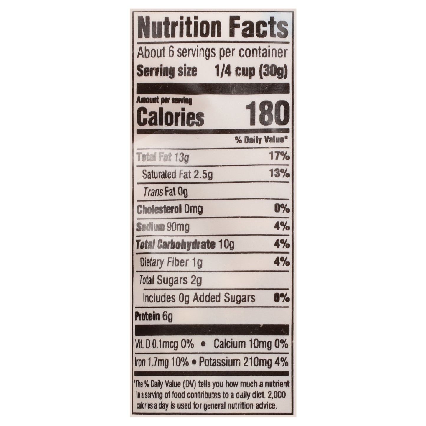 Woodstock Whole Roasted and Salted Cashews 6 oz