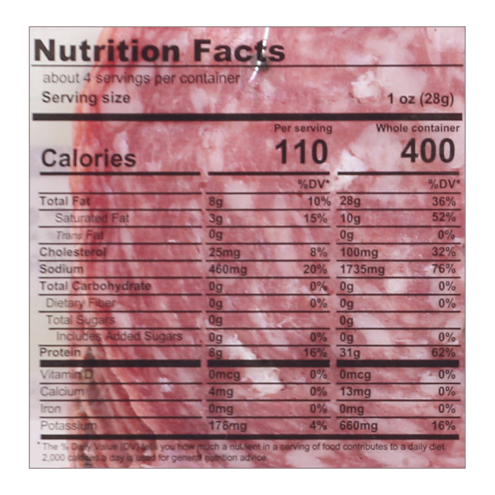 Olli Salumeria Sopressata Pepper-Garlic Salami 4 oz