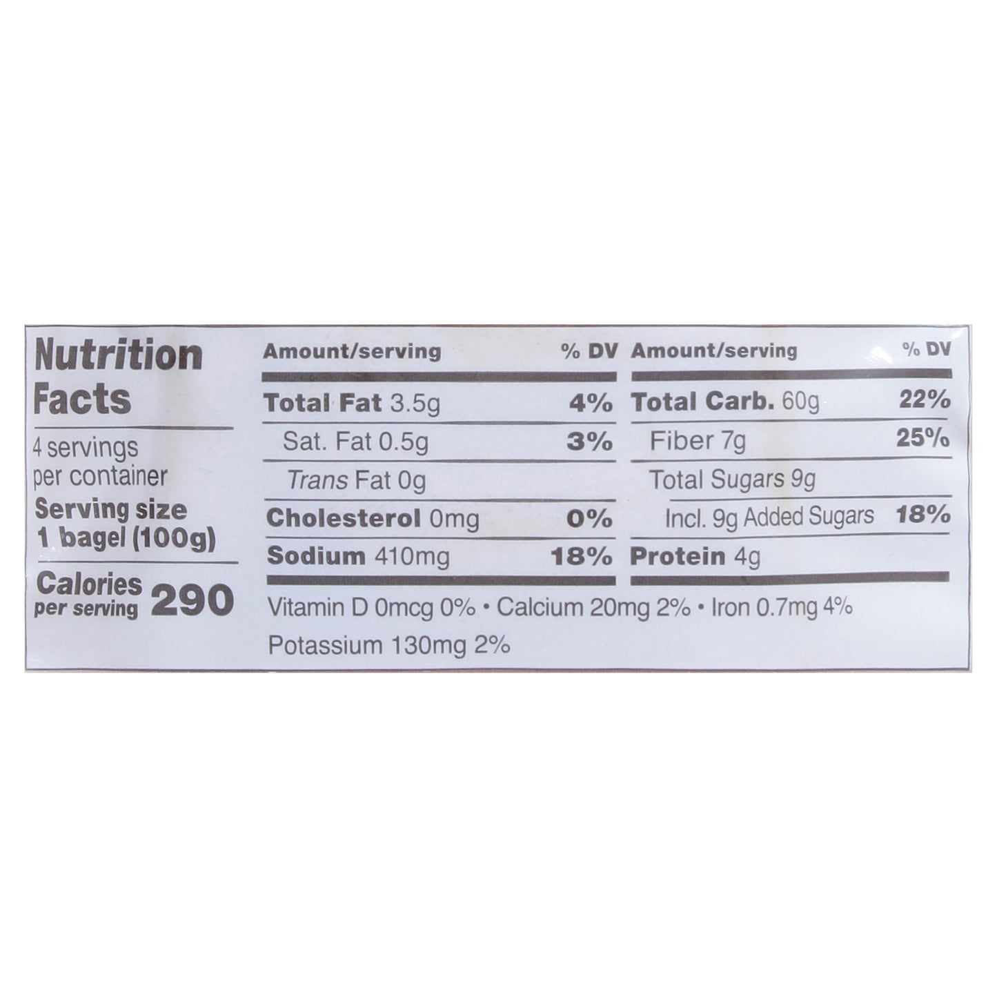 Schar Gluten-Free Pre-Sliced New York Style Plain Bagels 14.1 oz