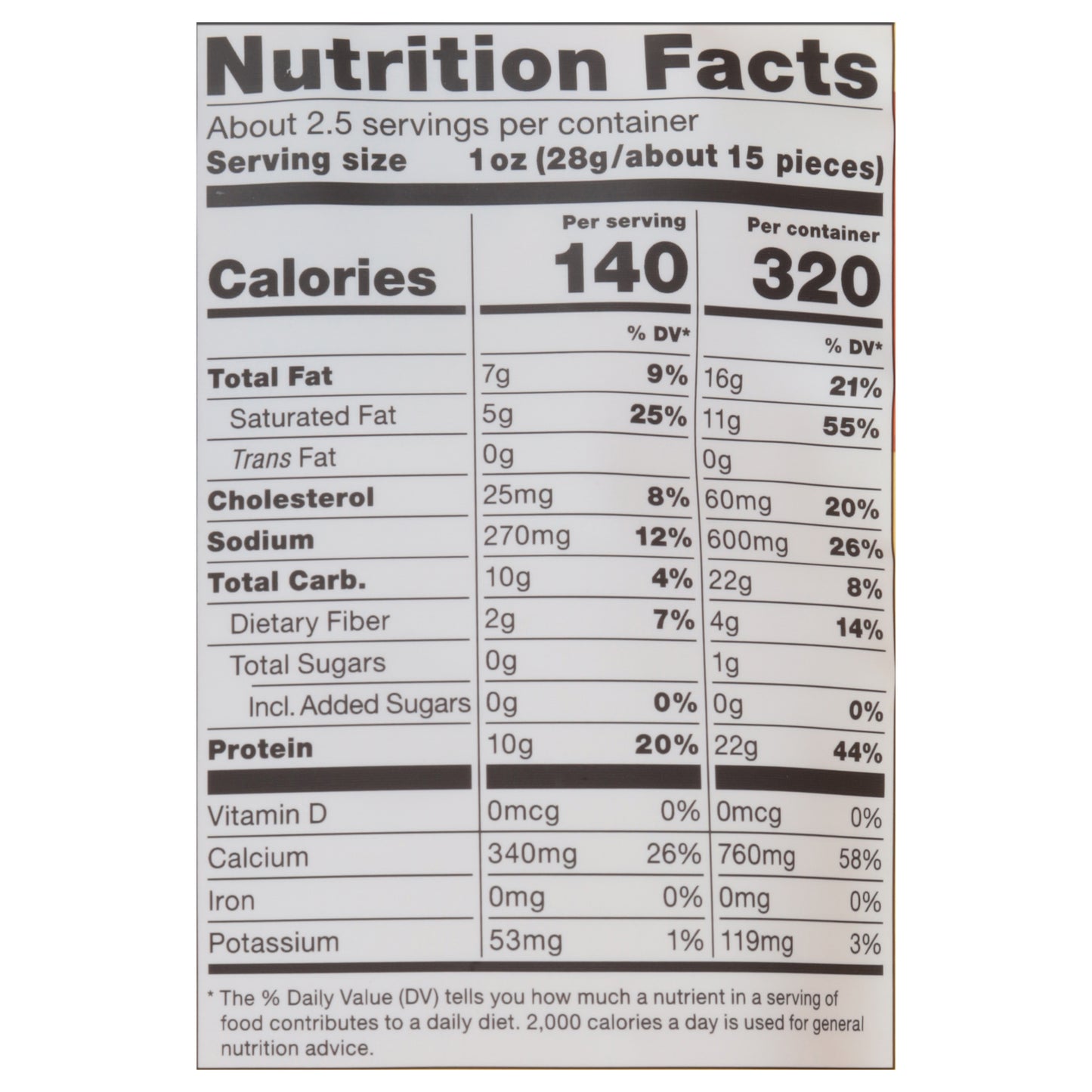 Sonoma Creamery Cheddar Cheese Crisps Bite Size! 2.25 oz