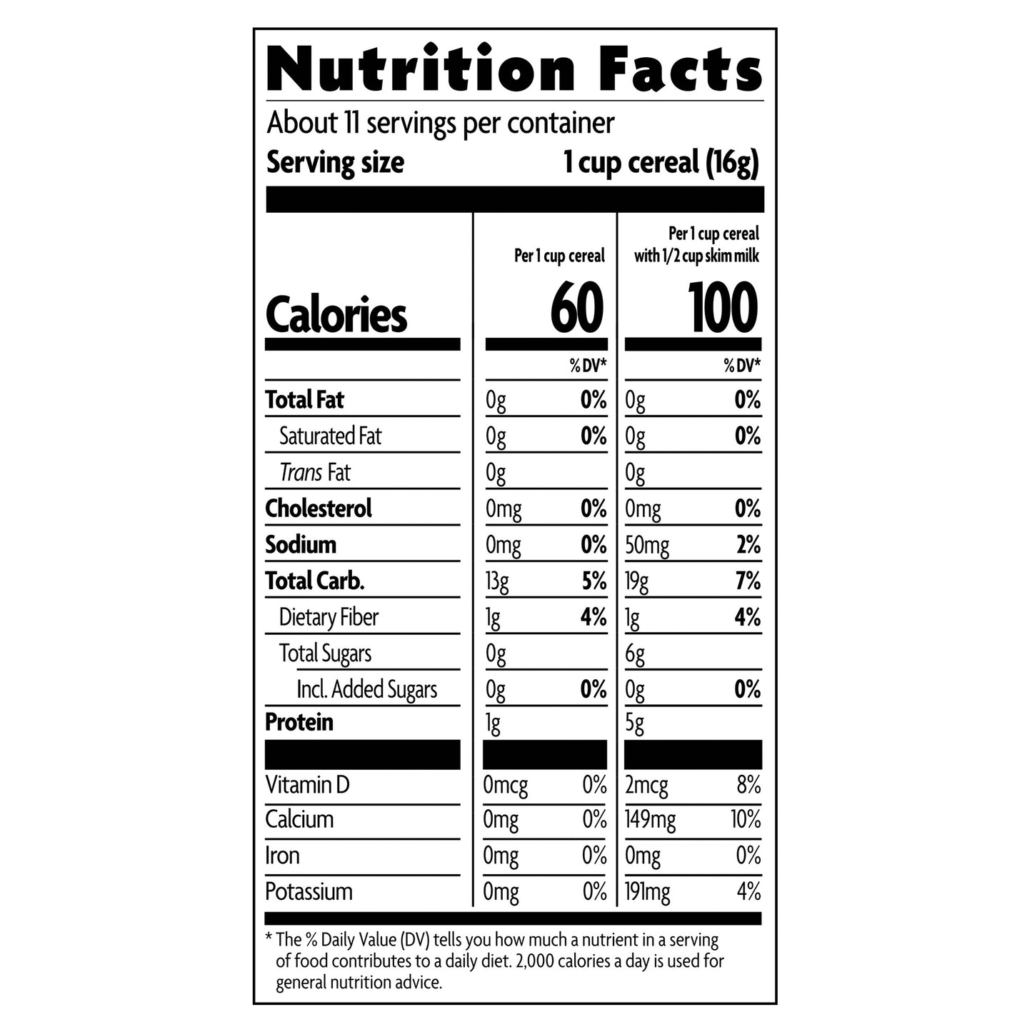 Nature's Path Organic Puffed Rice Cold Cereal 6oz EcoPac Bag