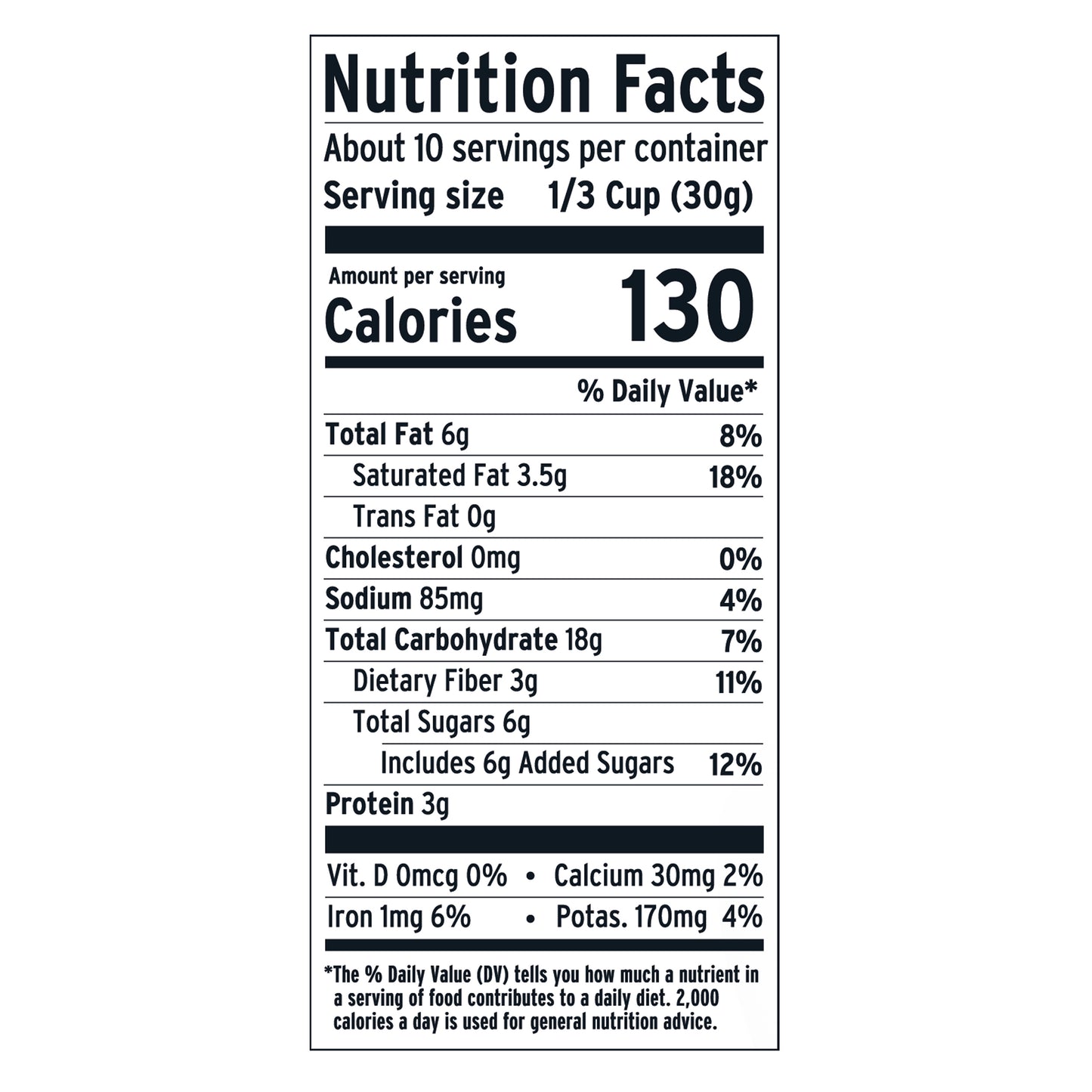 Double Chocolate Cookie Granola Gluten-Free Non GMO 11 oz