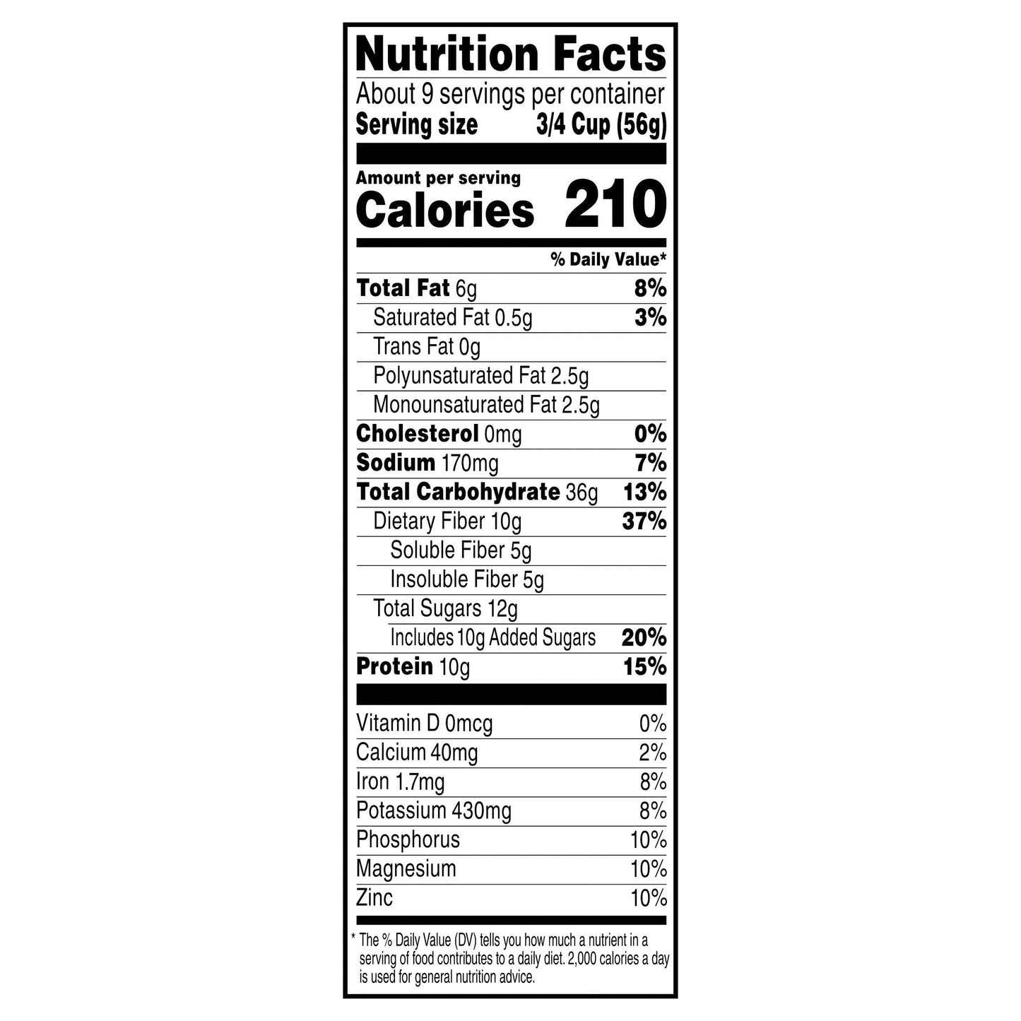 Kashi GO Protein Cereal Honey Almond Flax Crunch, 10g Protein, 17.7 oz