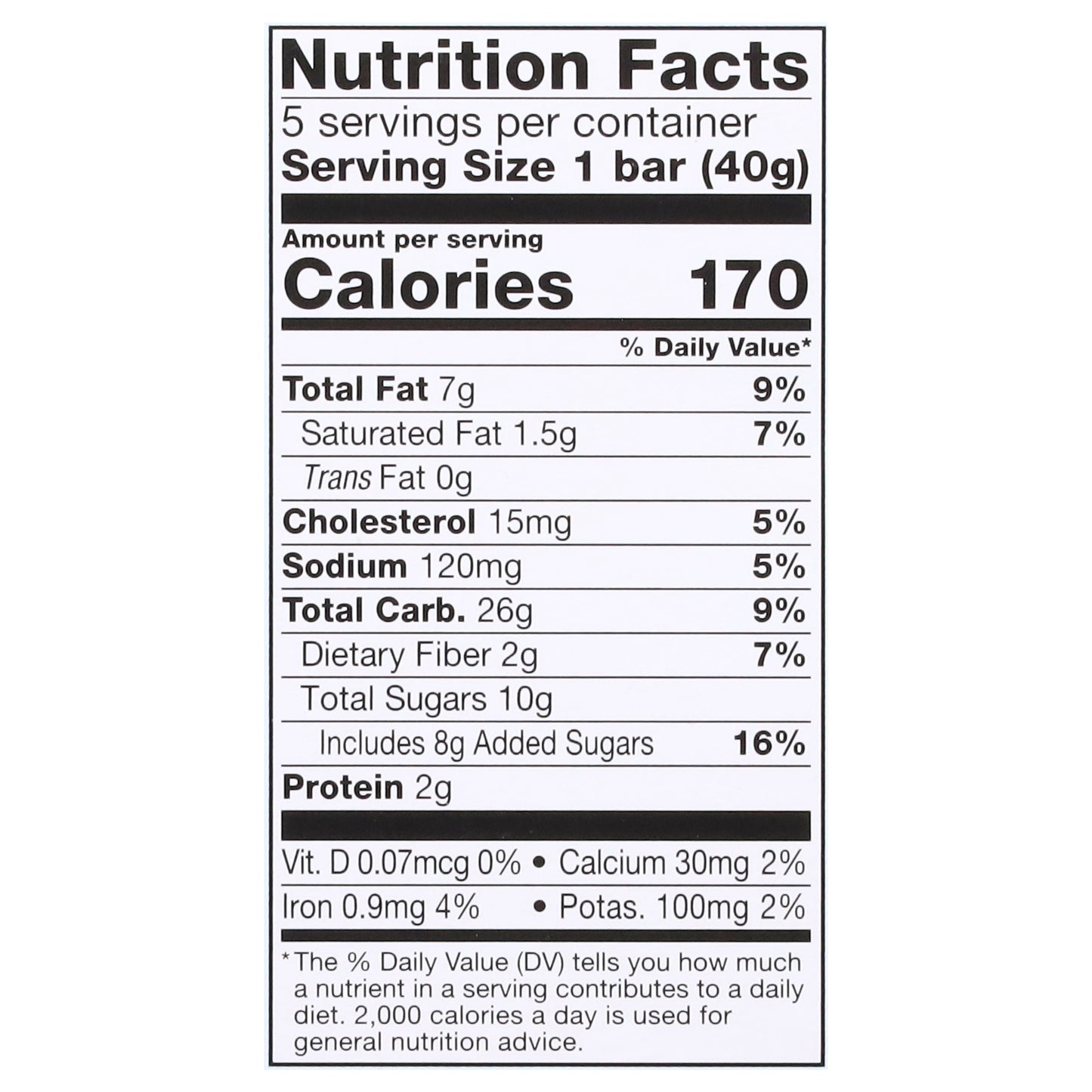 Pamela's Blueberry Lemon Whenever Bars 5 - 1.41 oz Bars