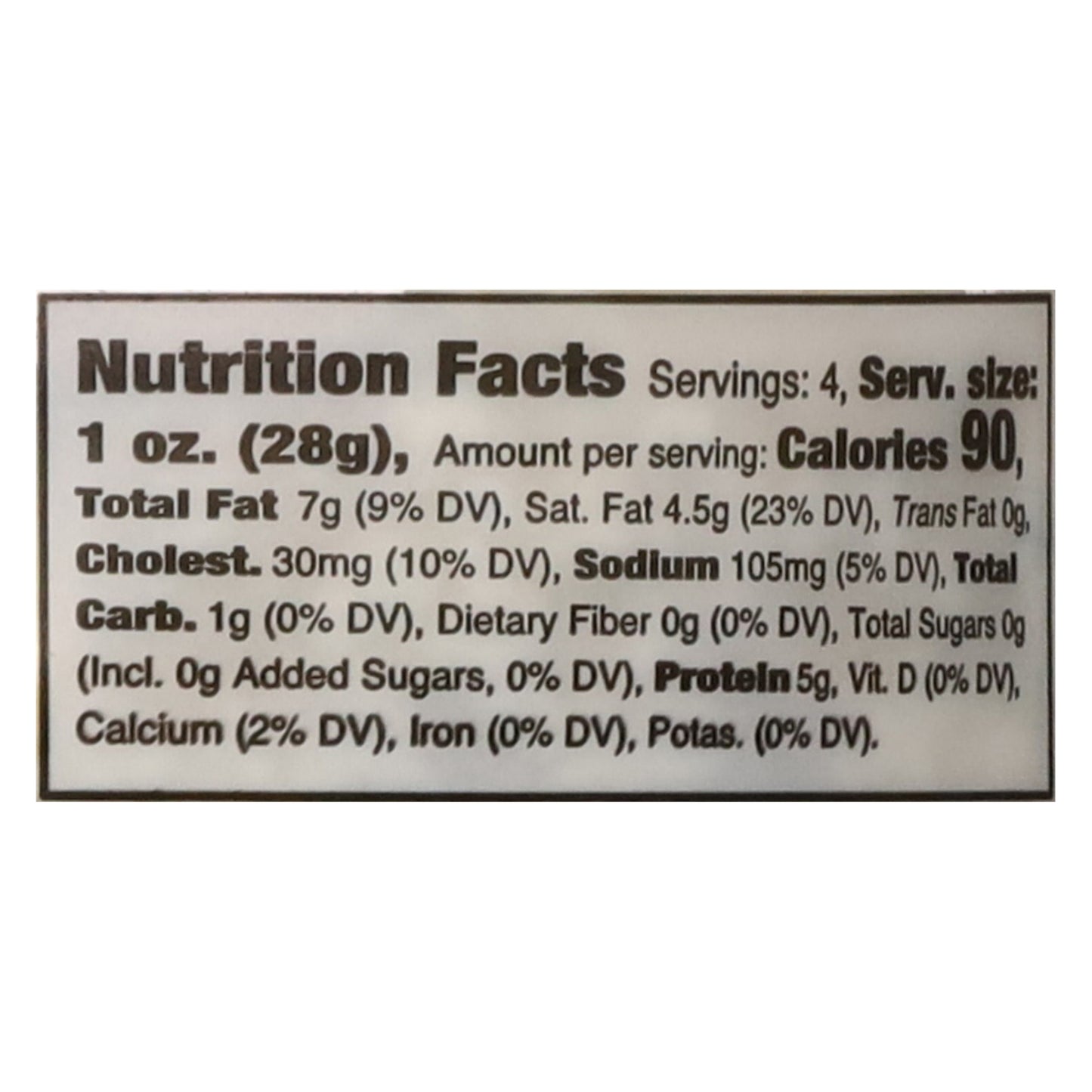 LaClare Family Creamery Crumbled Original Goat Cheese 4 oz