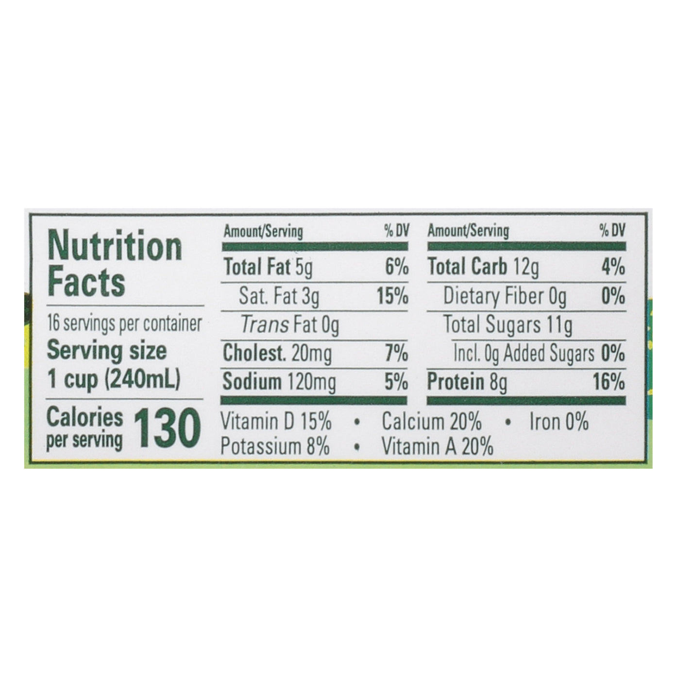 Organic Valley 2% Milkfat Reduced Fat Milk 1 gal