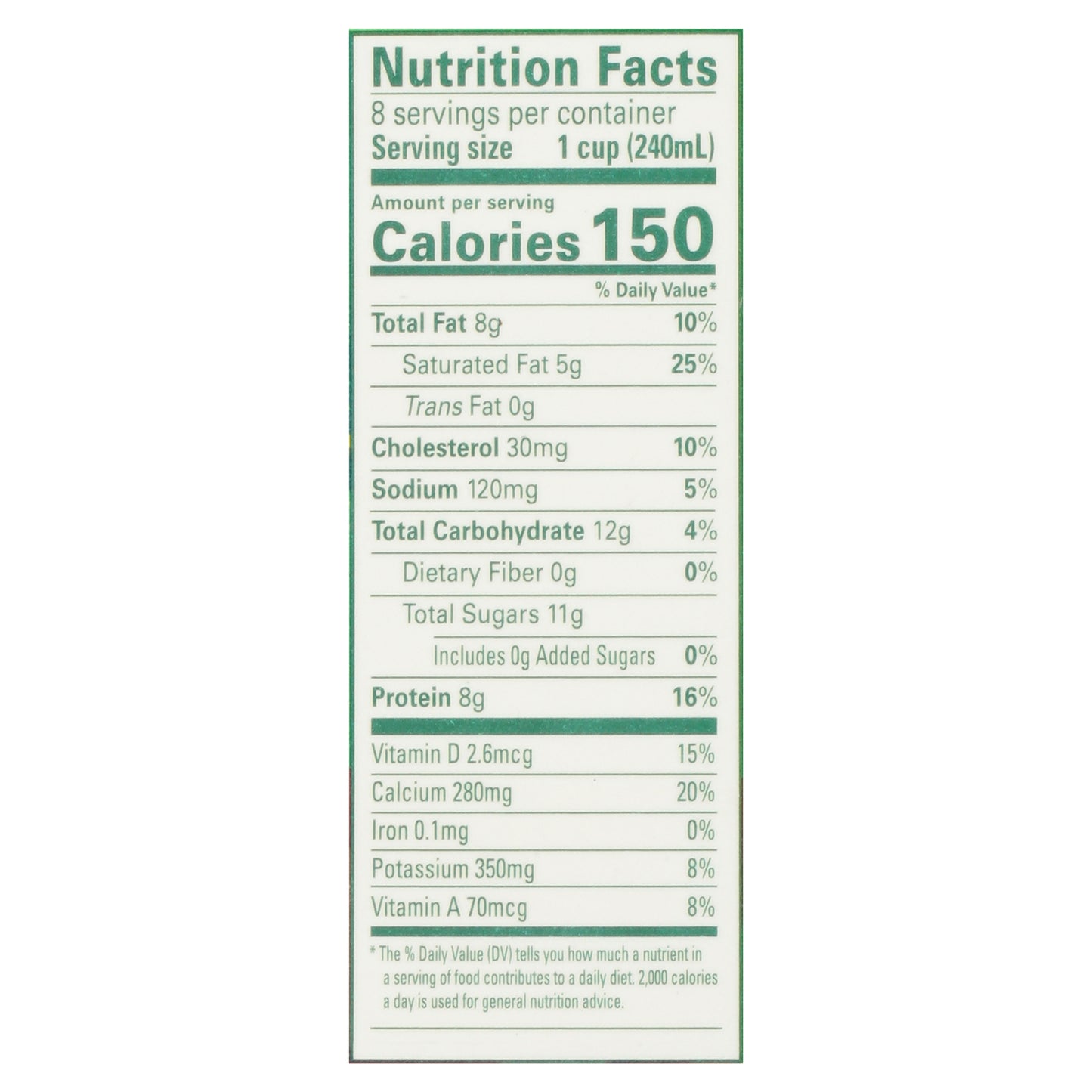 Organic Valley Whole Milk 0.5 gal - Grassfed