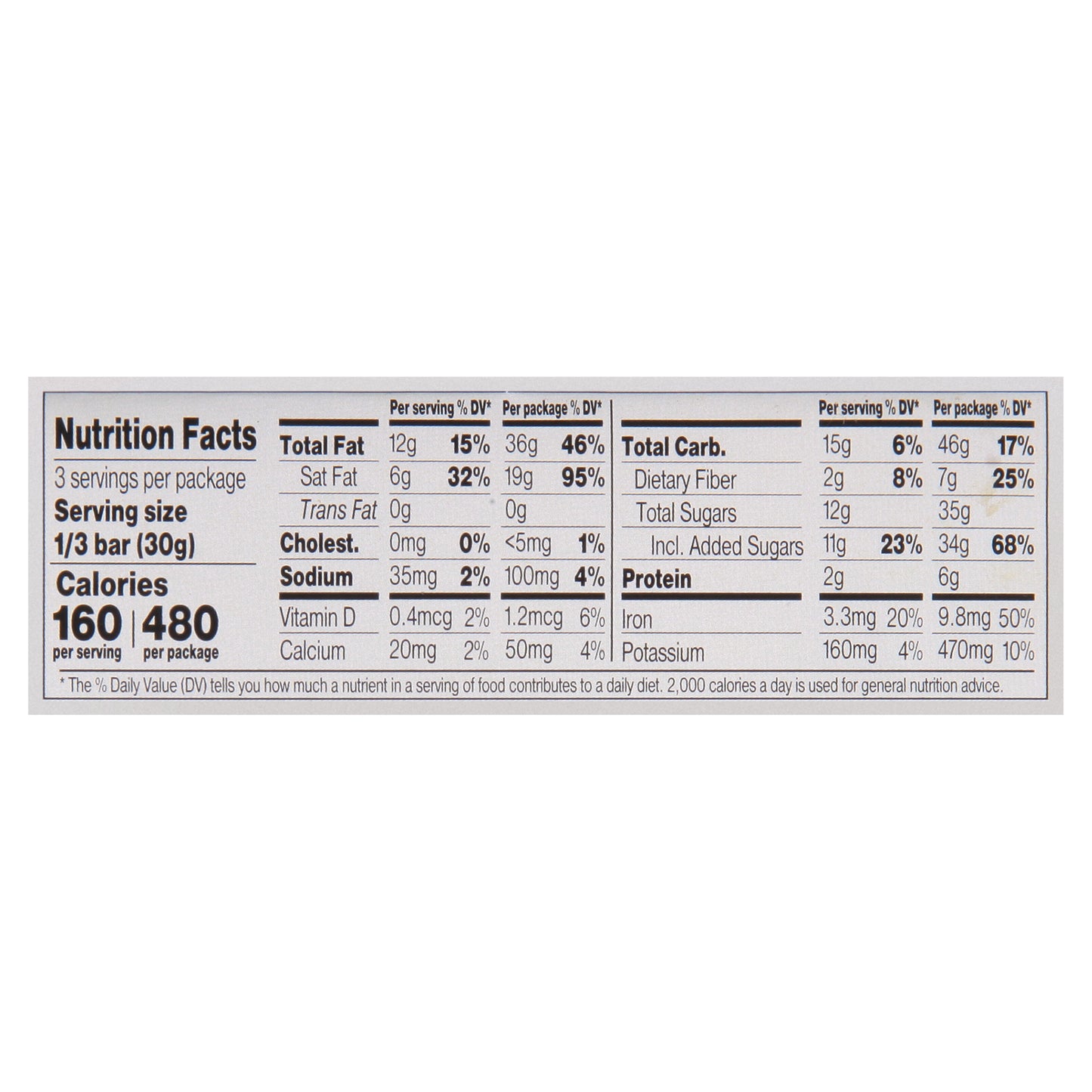 Chocolove 55% Cocoa Filled in Dark Chocolate Salted Almond Butter 3.2 oz