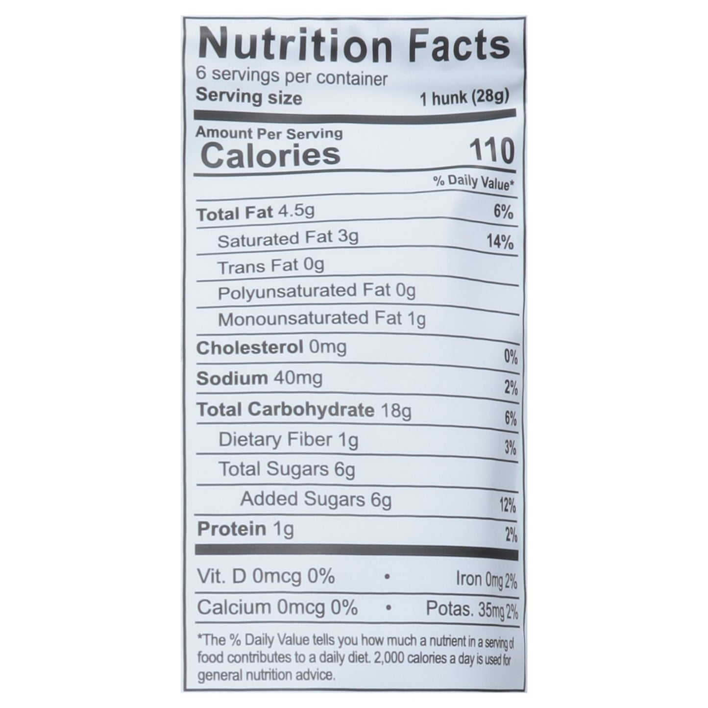 Heavenly Hunks Cranberry White Chip Hunks 6 ea