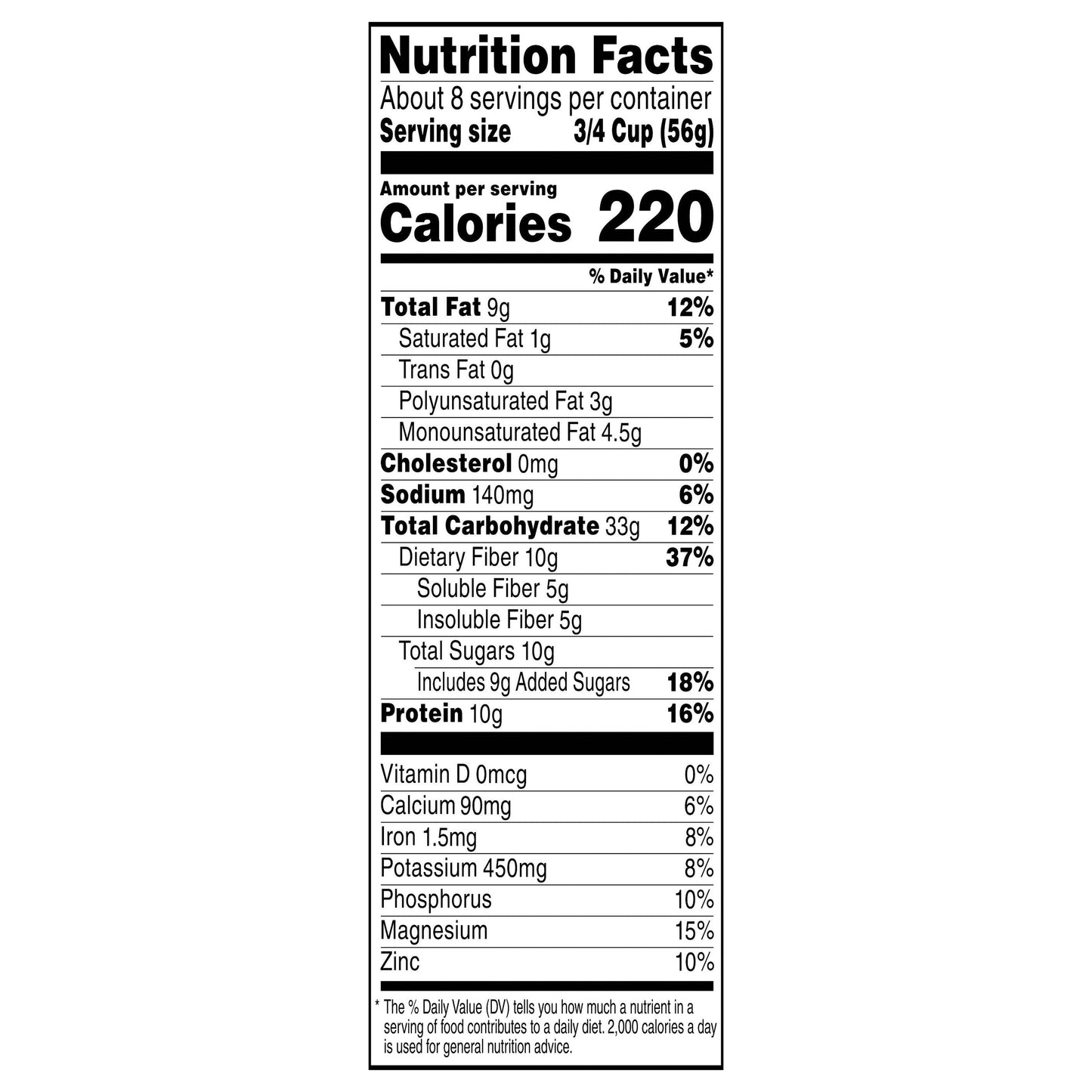 Kashi GO Protein Cereal Peanut Butter Crunch, 10g Protein, 16.9 oz