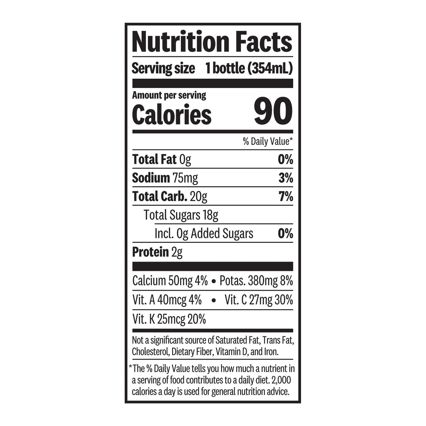 Suja Organic Mighty Dozen Cold Pressed Juice Drink, 12 fl oz Bottle