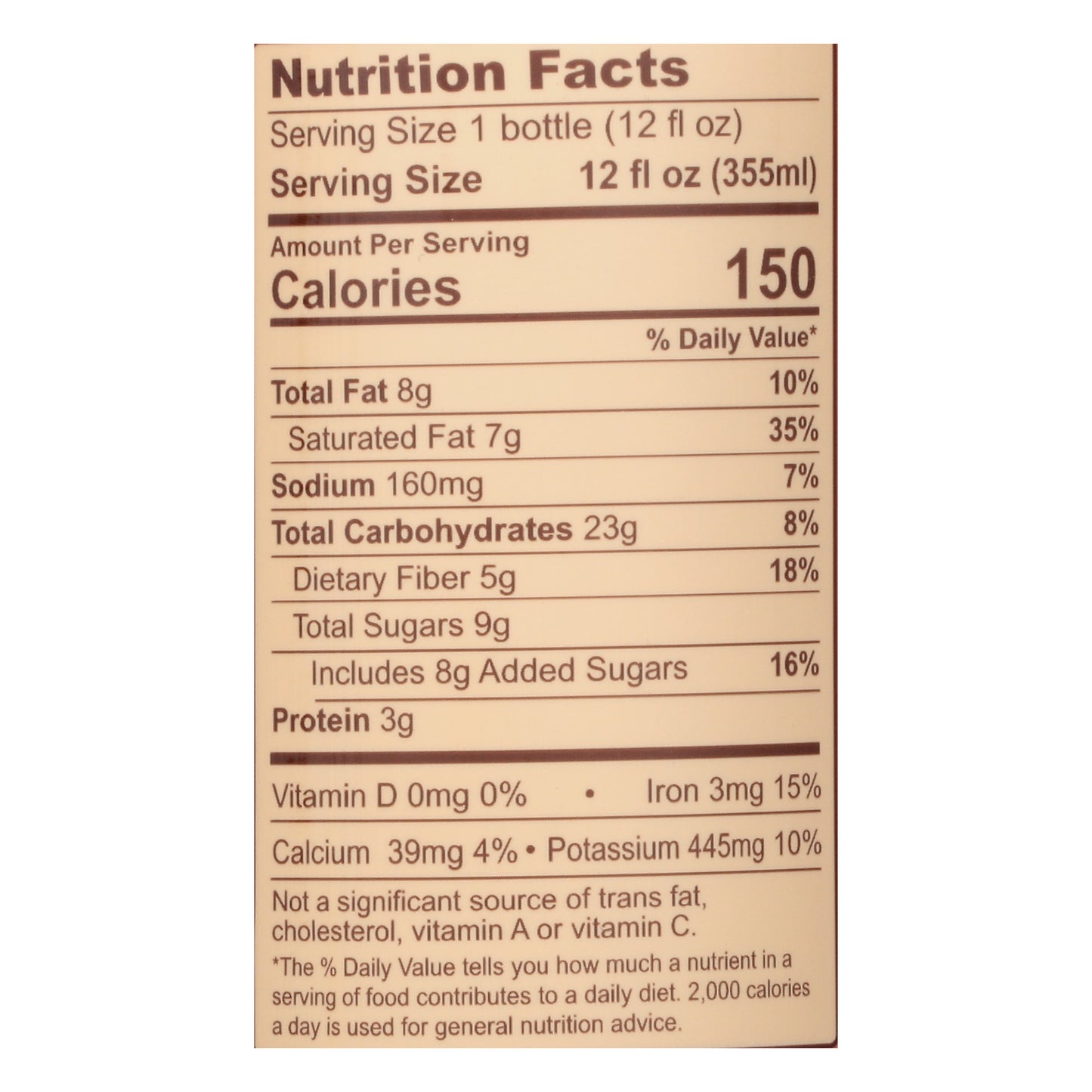 REBBL Organic Maca Mocha Balancing Elixir 12 oz