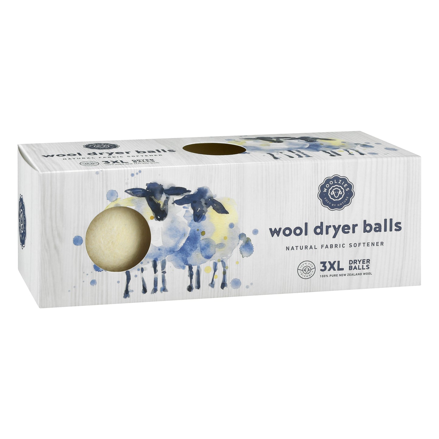 Woolzies XL Wool Dryer Balls 3 ea