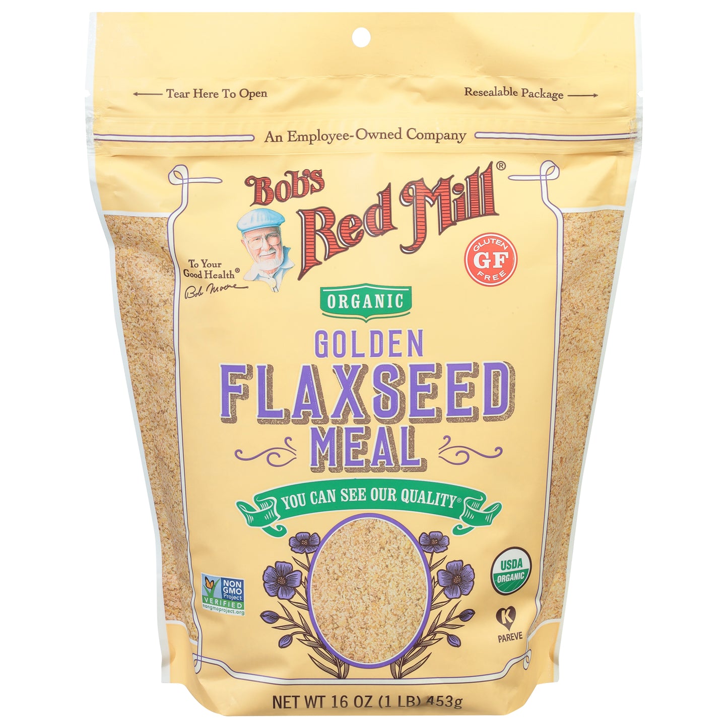 Bob's Red Mill Golden Organic Flaxseed Meal 16 oz