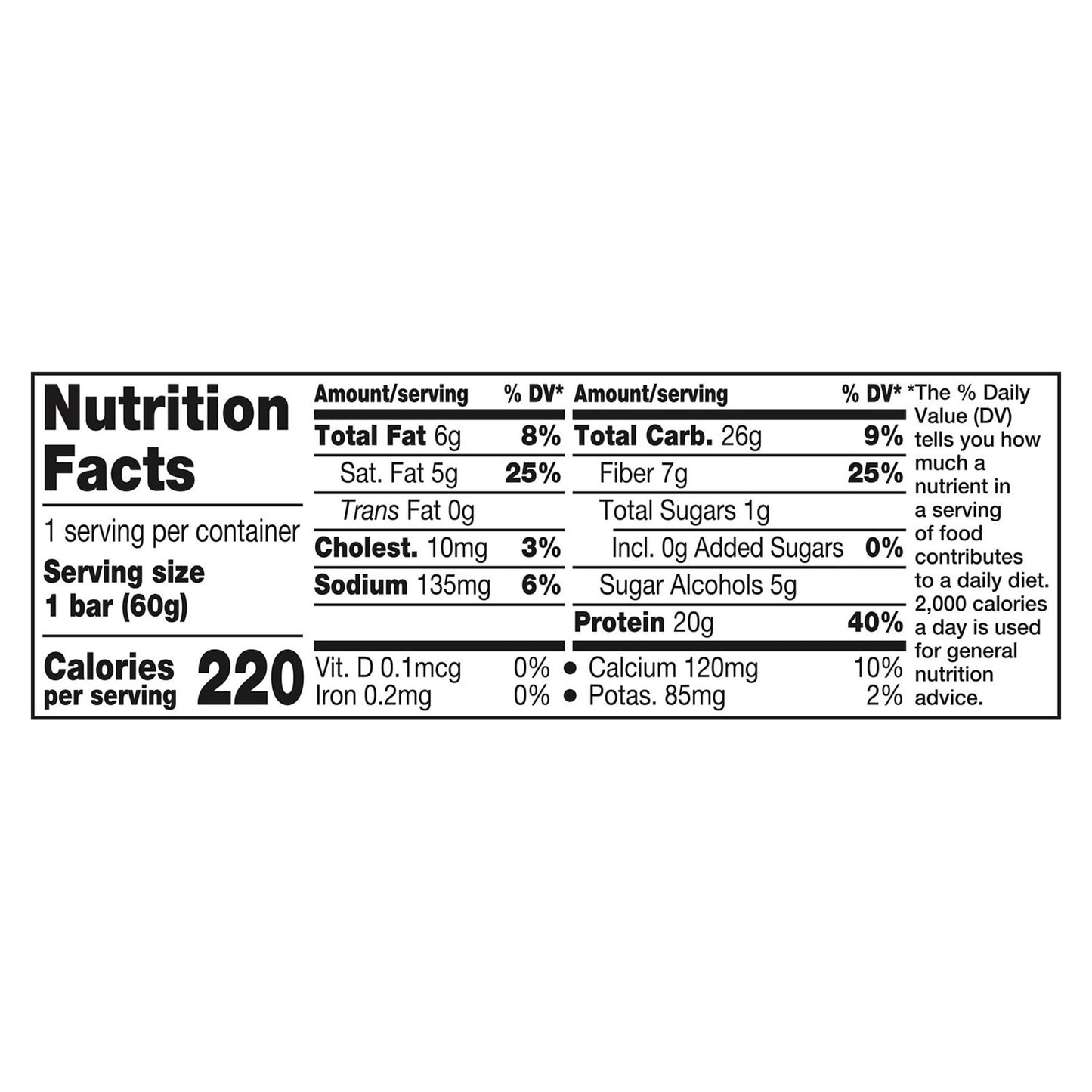 ONE Maple Glazed Doughnut Flavored Protein Bar, 2.12 oz