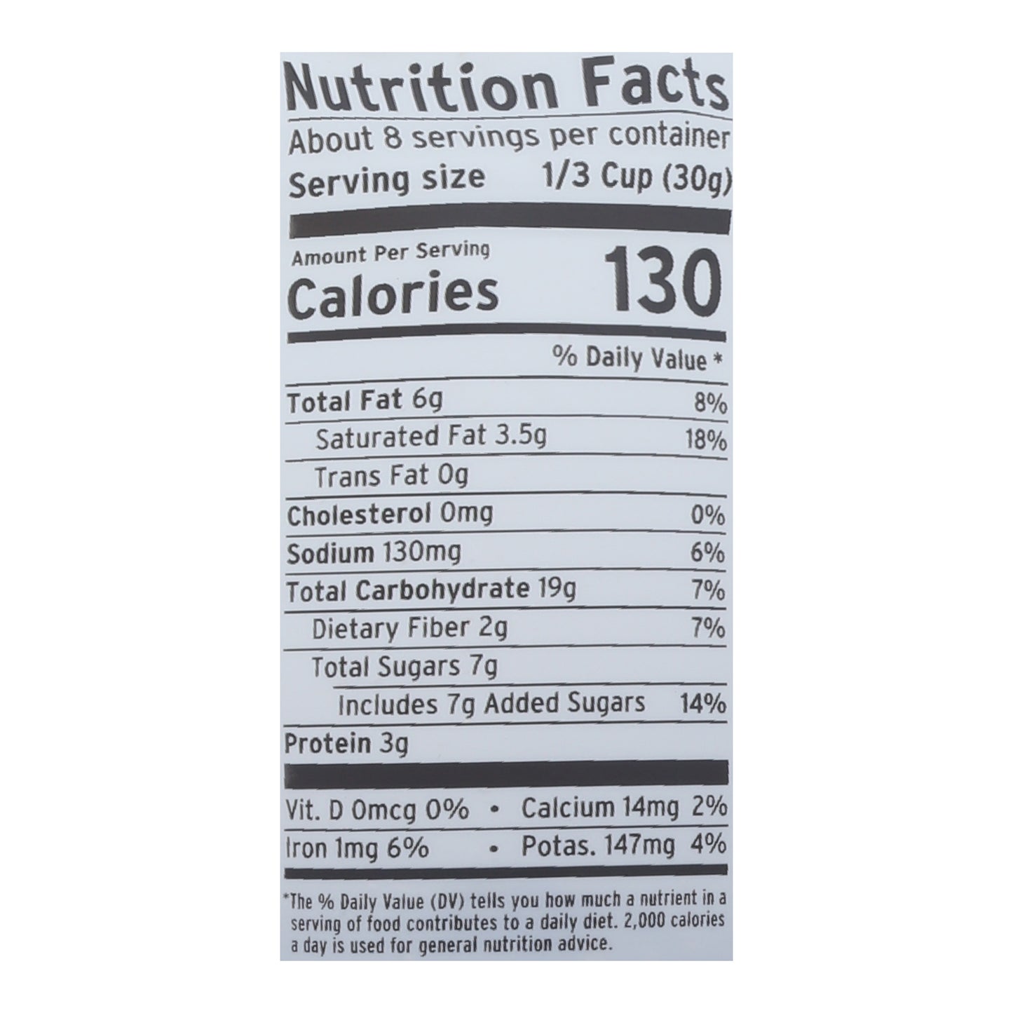 Purely Elizabeth Ancient Grain Chocolate Sea Salt Granola 8 oz