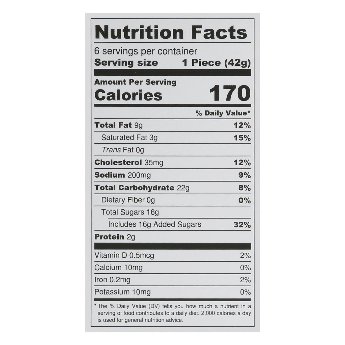 Katz Gluten Free Heavenly Vanilla Creme Cakes 6 ea