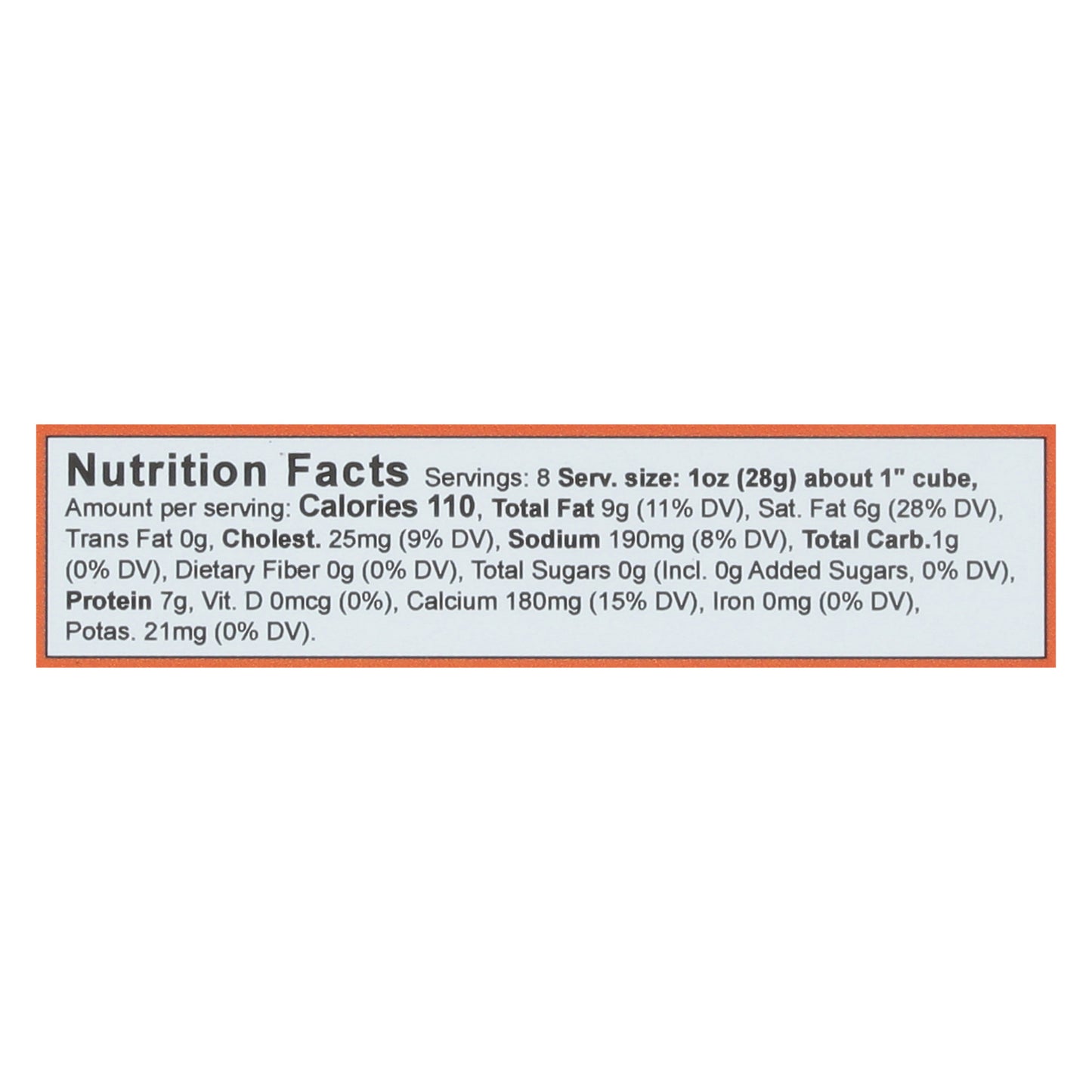 Wood River Creamery Northwoods Cheddar Cheese 8 oz