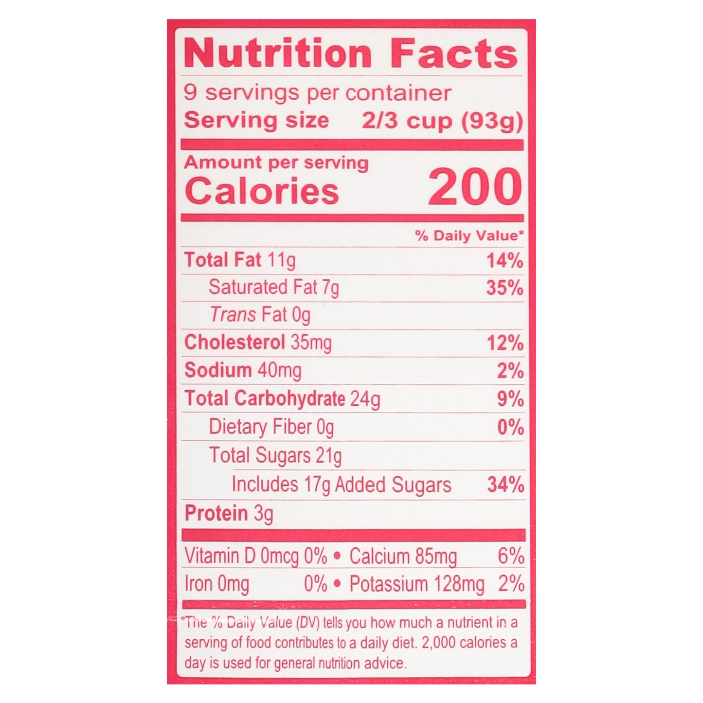 Alden's Organic Strawberry Ice Cream 1.5 qt