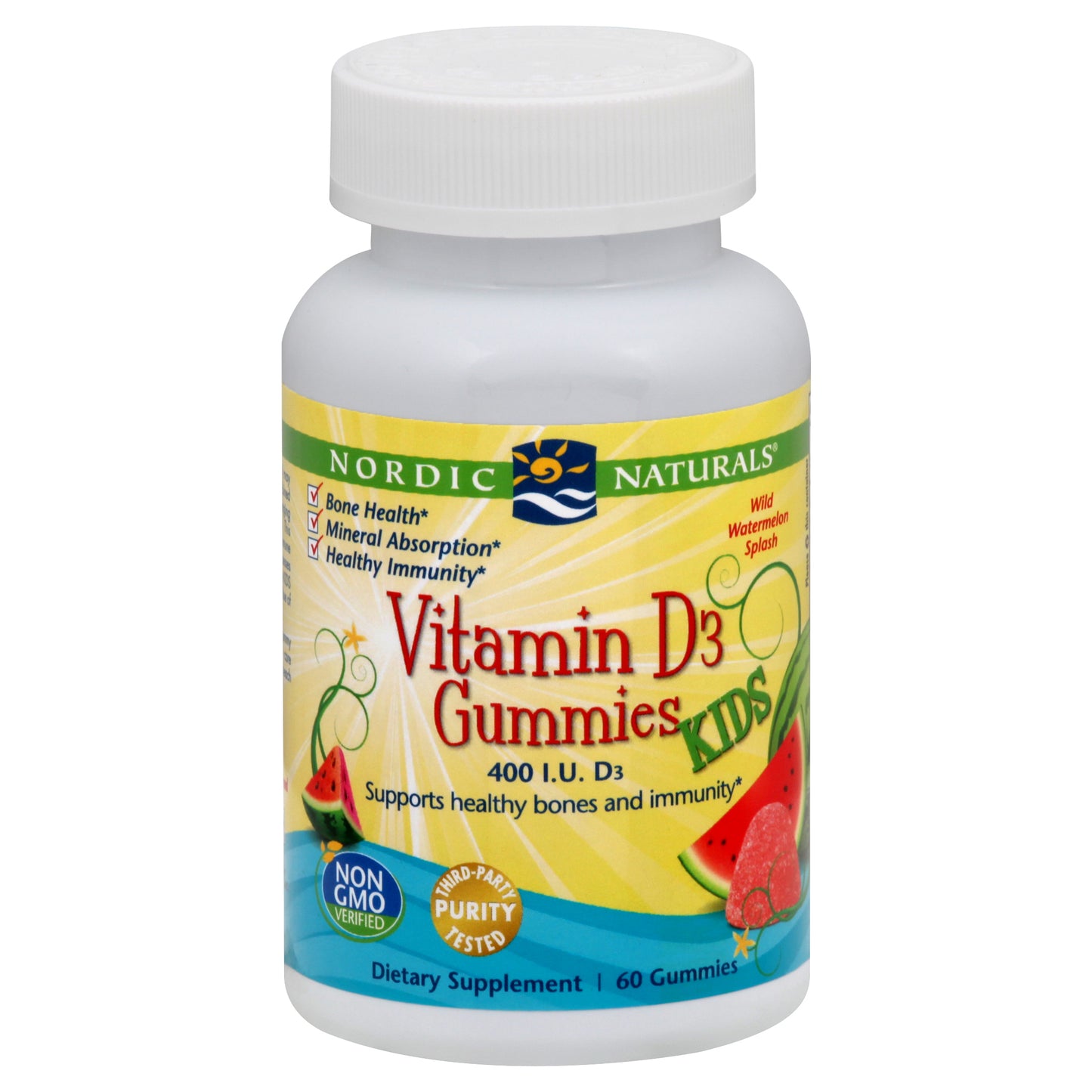 Nordic Naturals Vitamin D3 60 ea